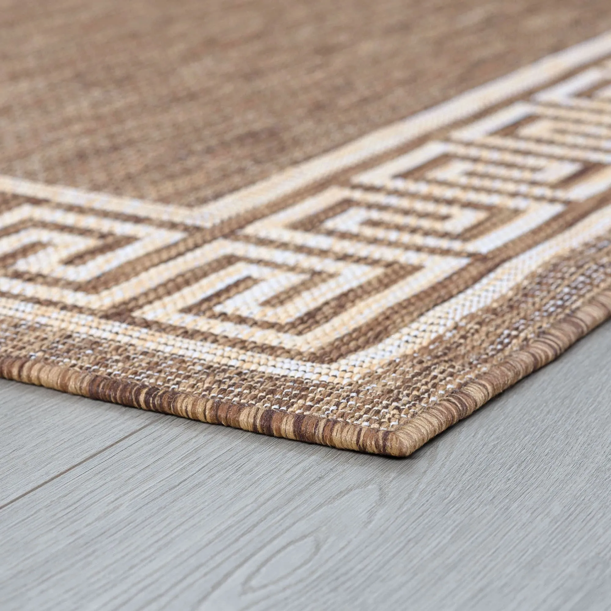 Exo Coastal Border Indoor/Outdoor Area Rug