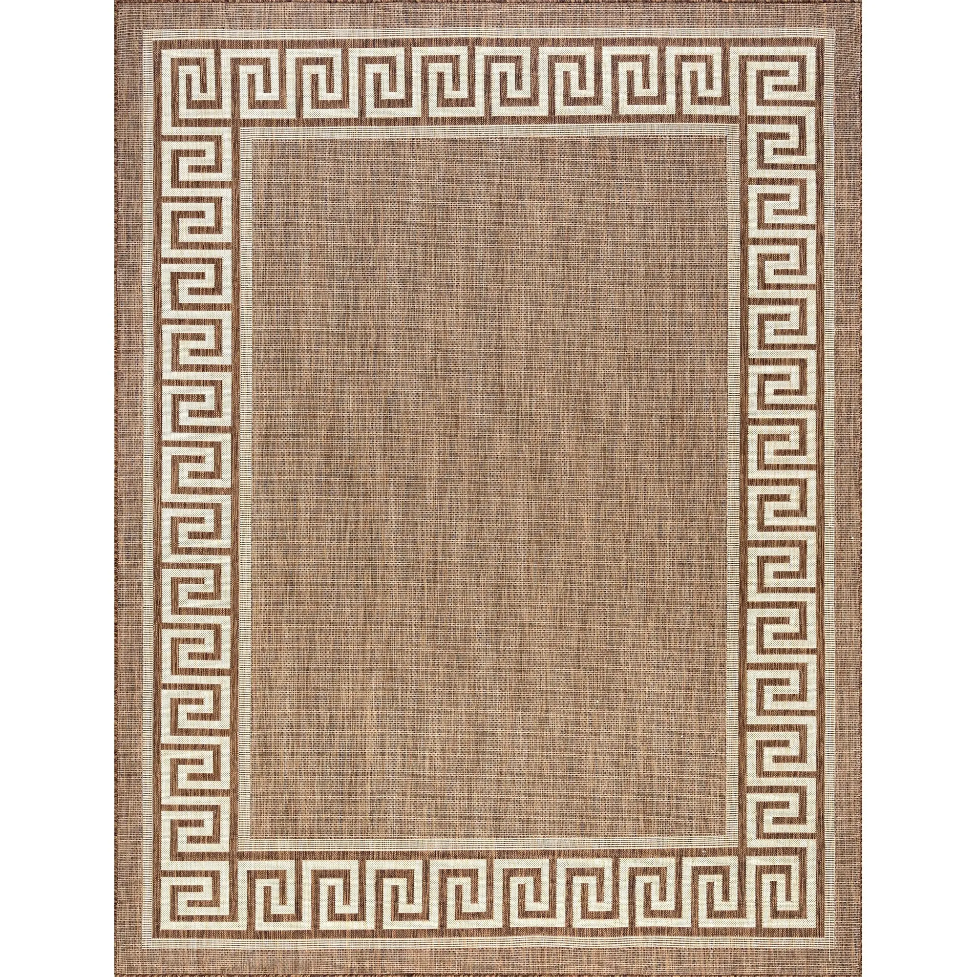 Exo Coastal Border Indoor/Outdoor Area Rug