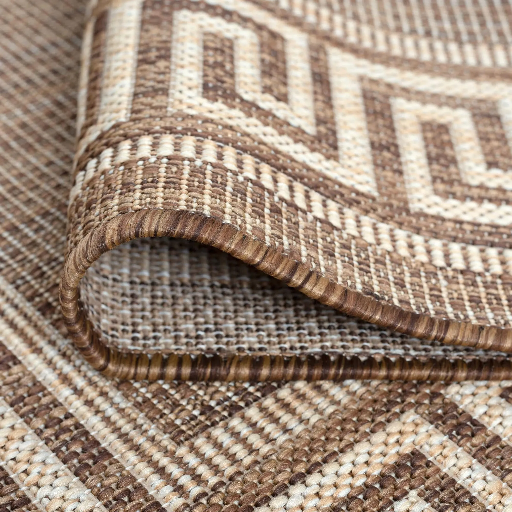 Exo Coastal Border Indoor/Outdoor Area Rug