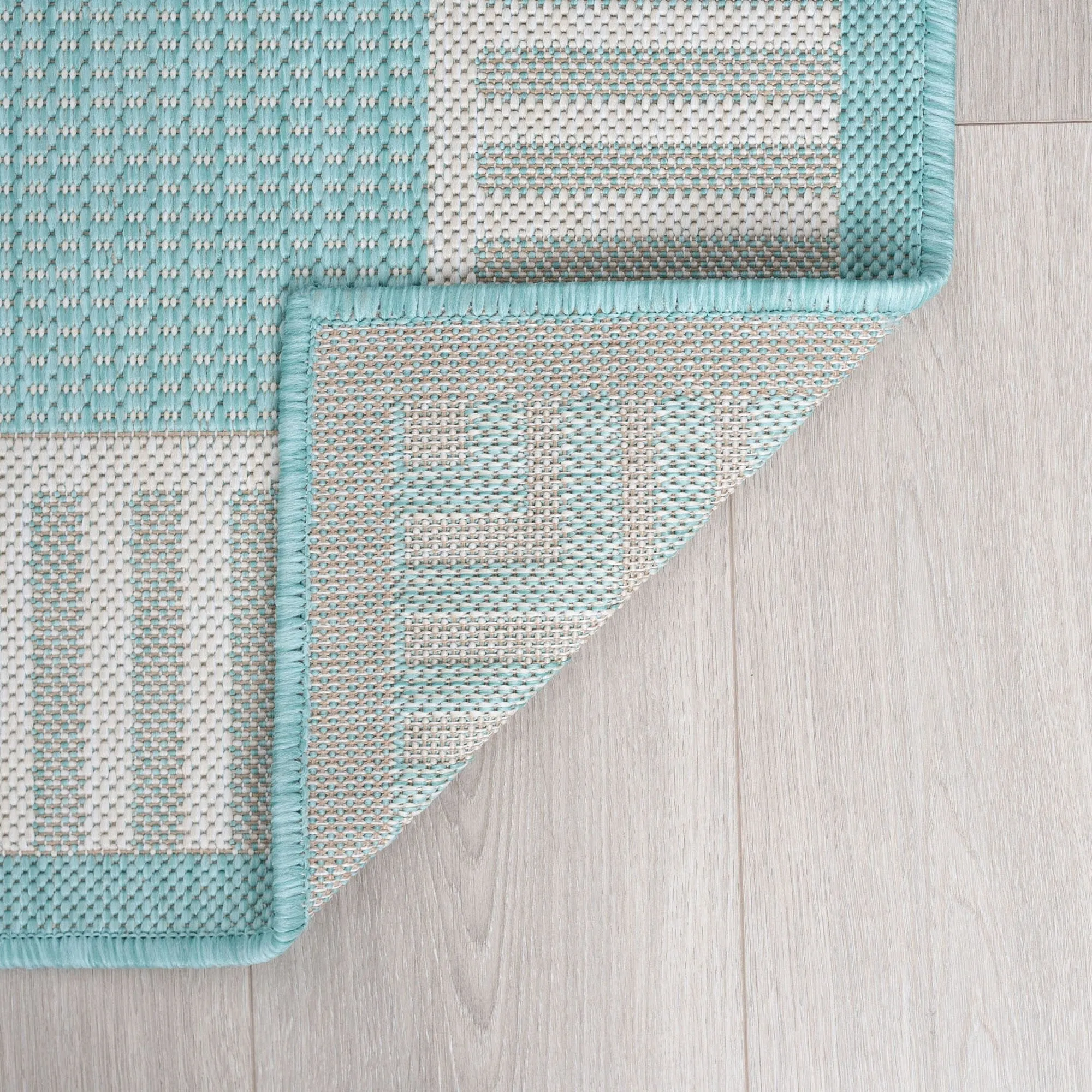Exo Coastal Border Indoor/Outdoor Area Rug