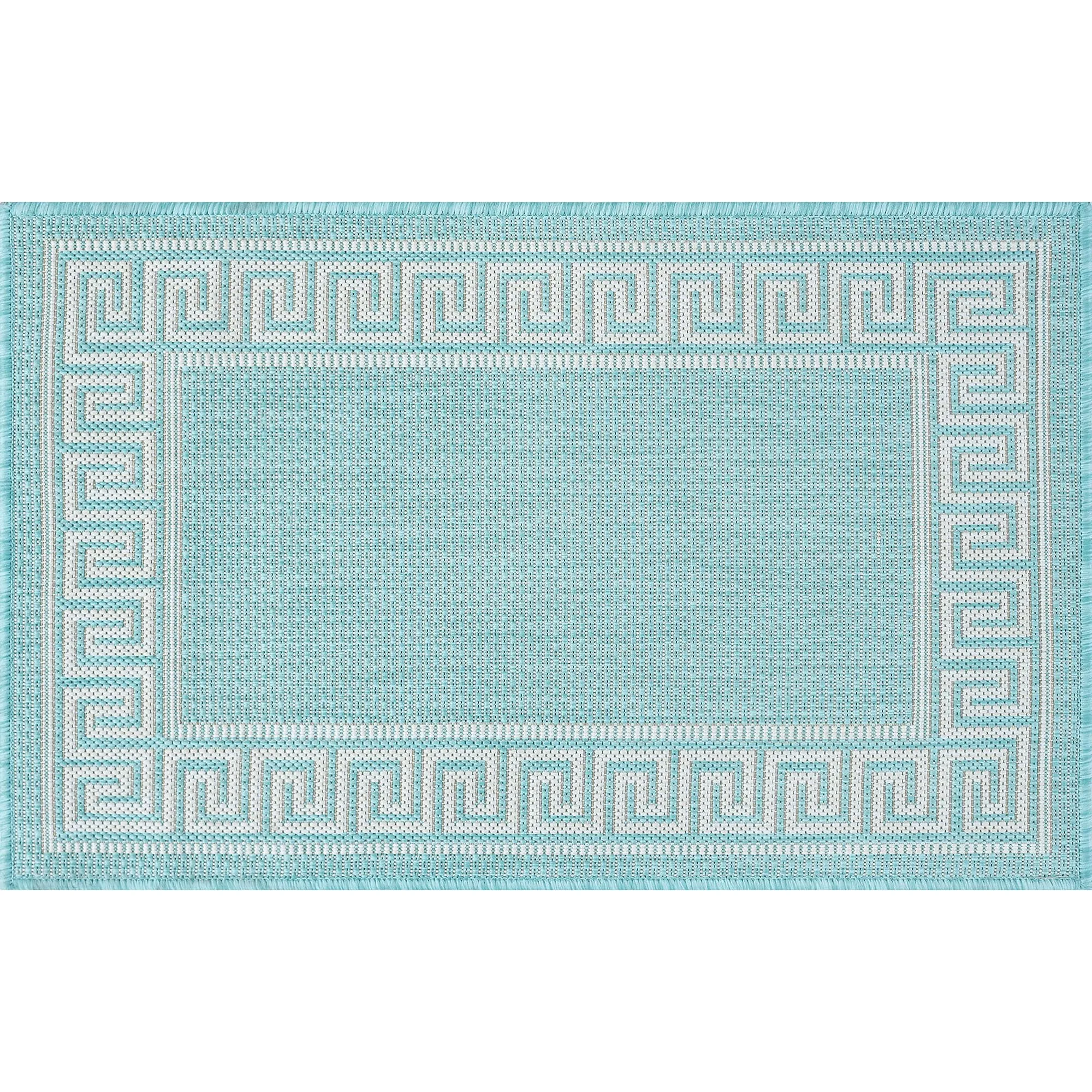 Exo Coastal Border Indoor/Outdoor Area Rug