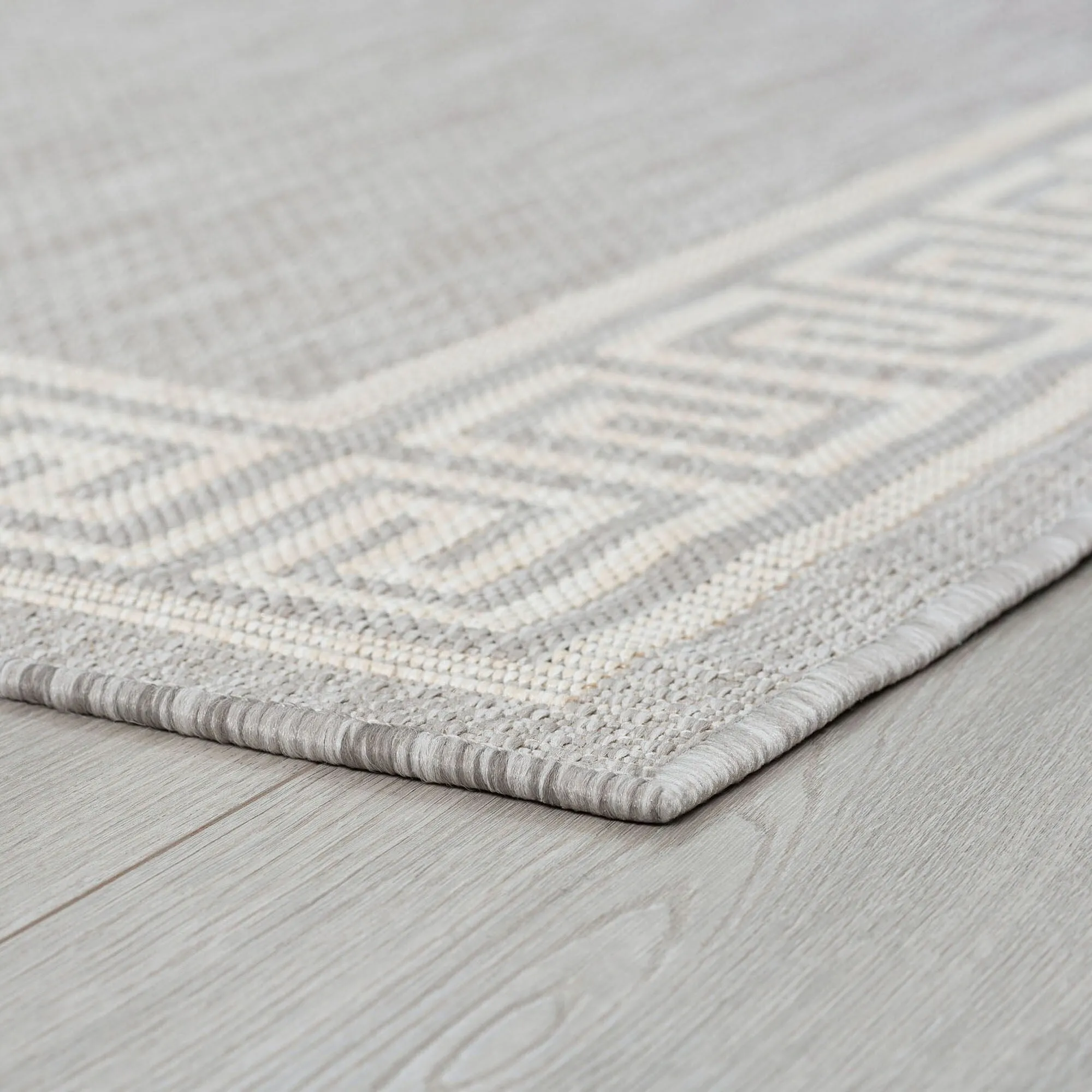 Exo Coastal Border Indoor/Outdoor Area Rug