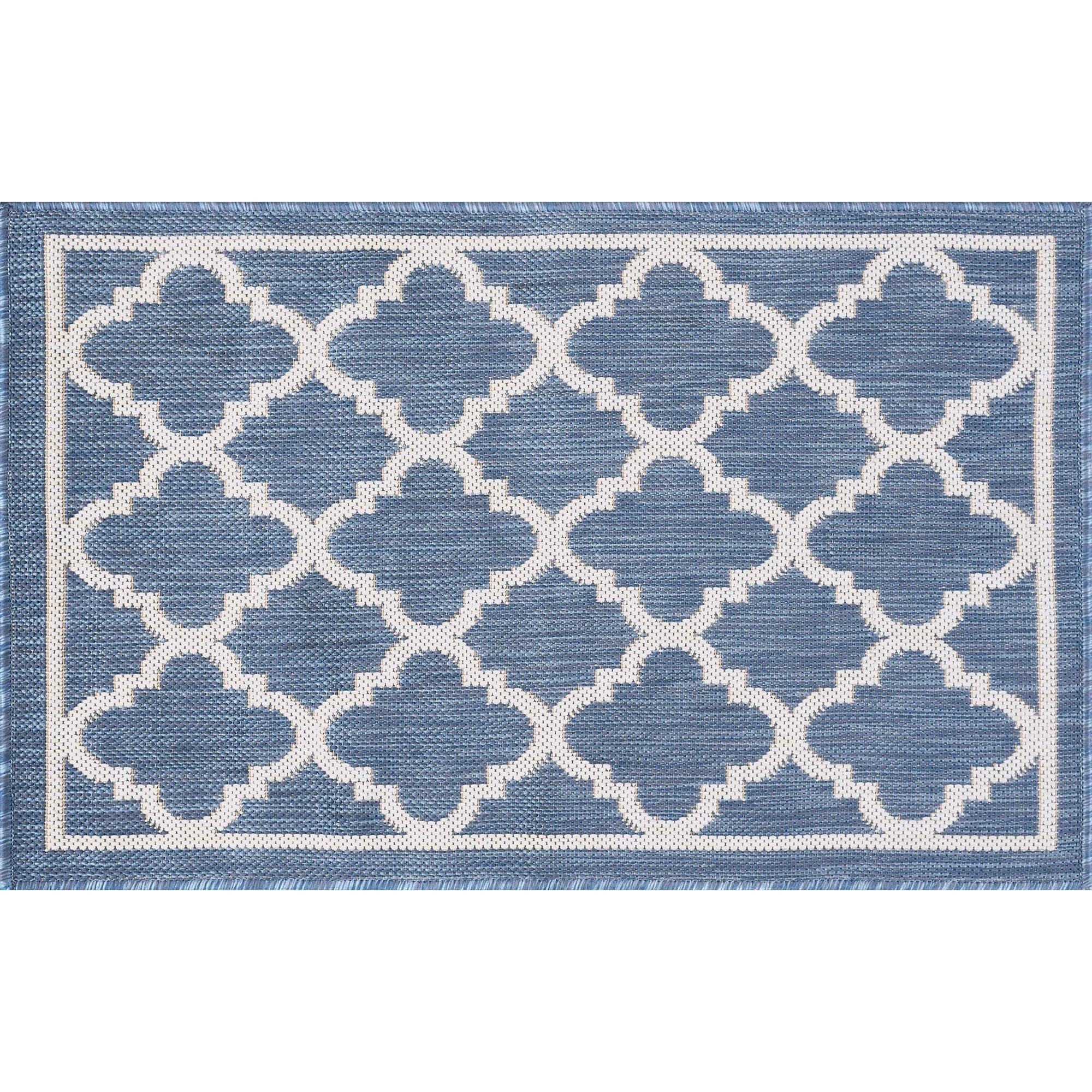 Exo Coastal Geometric Indoor/Outdoor Area Rug