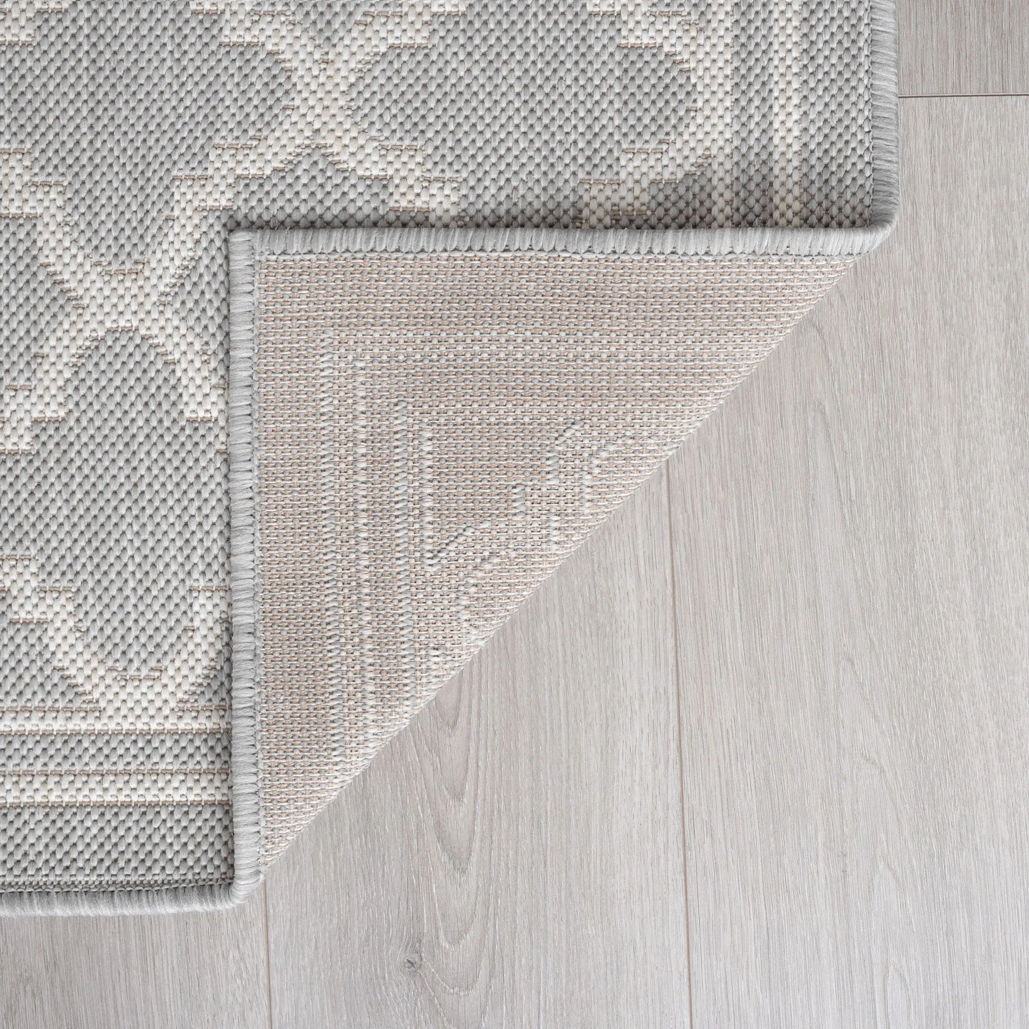 Exo Coastal Geometric Indoor/Outdoor Area Rug