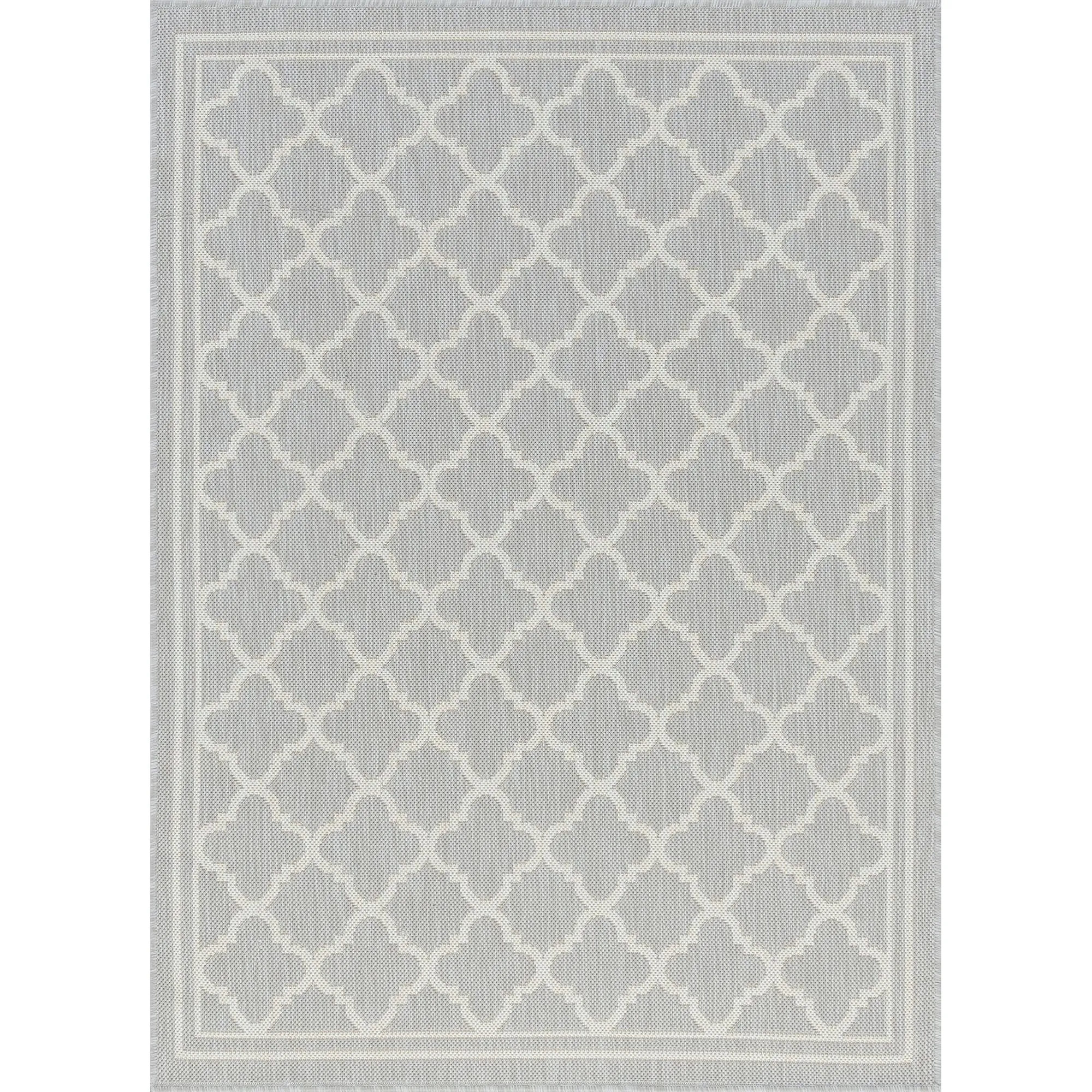 Exo Coastal Geometric Indoor/Outdoor Area Rug