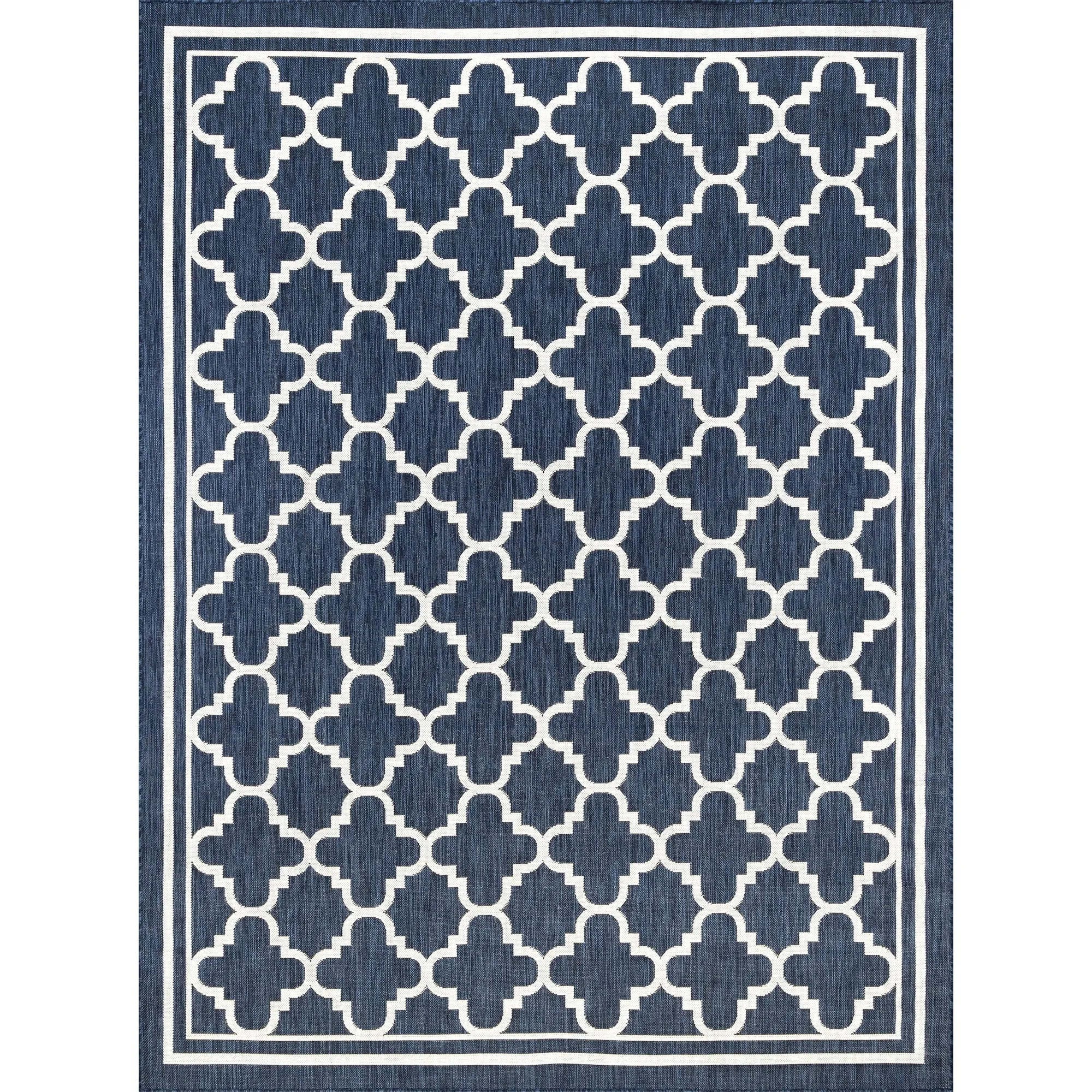 Exo Coastal Geometric Indoor/Outdoor Area Rug