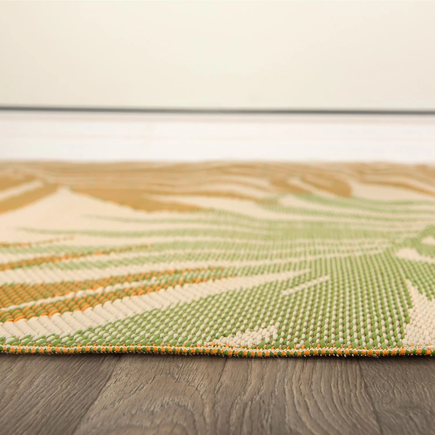 Floral Reversible Plastic Outdoor Rugs