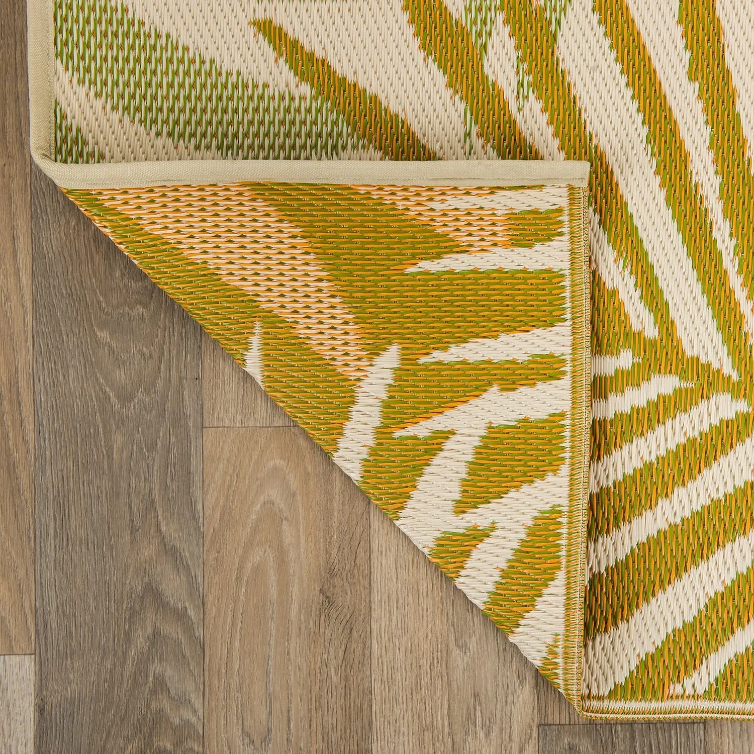Floral Reversible Plastic Outdoor Rugs