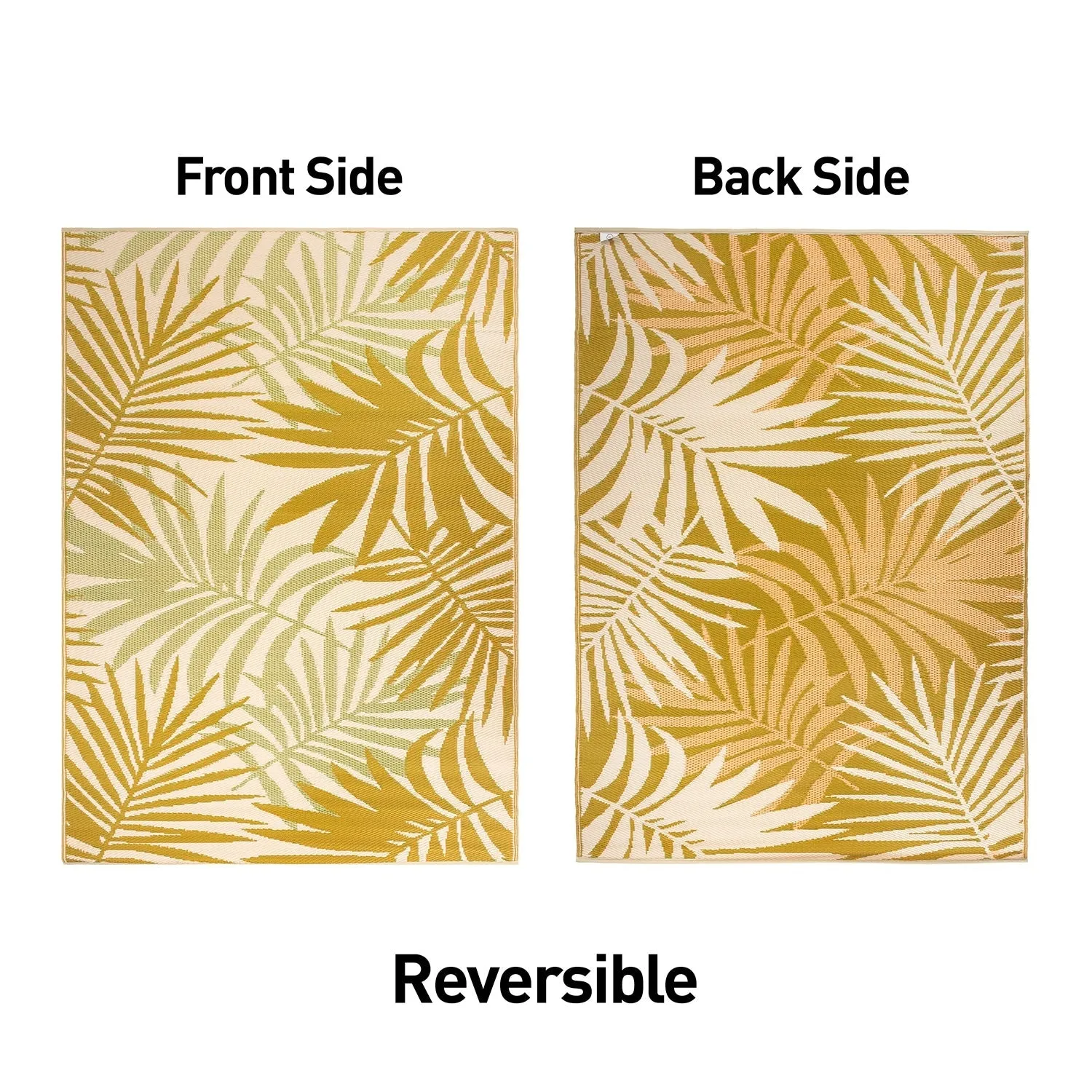 Floral Reversible Plastic Outdoor Rugs