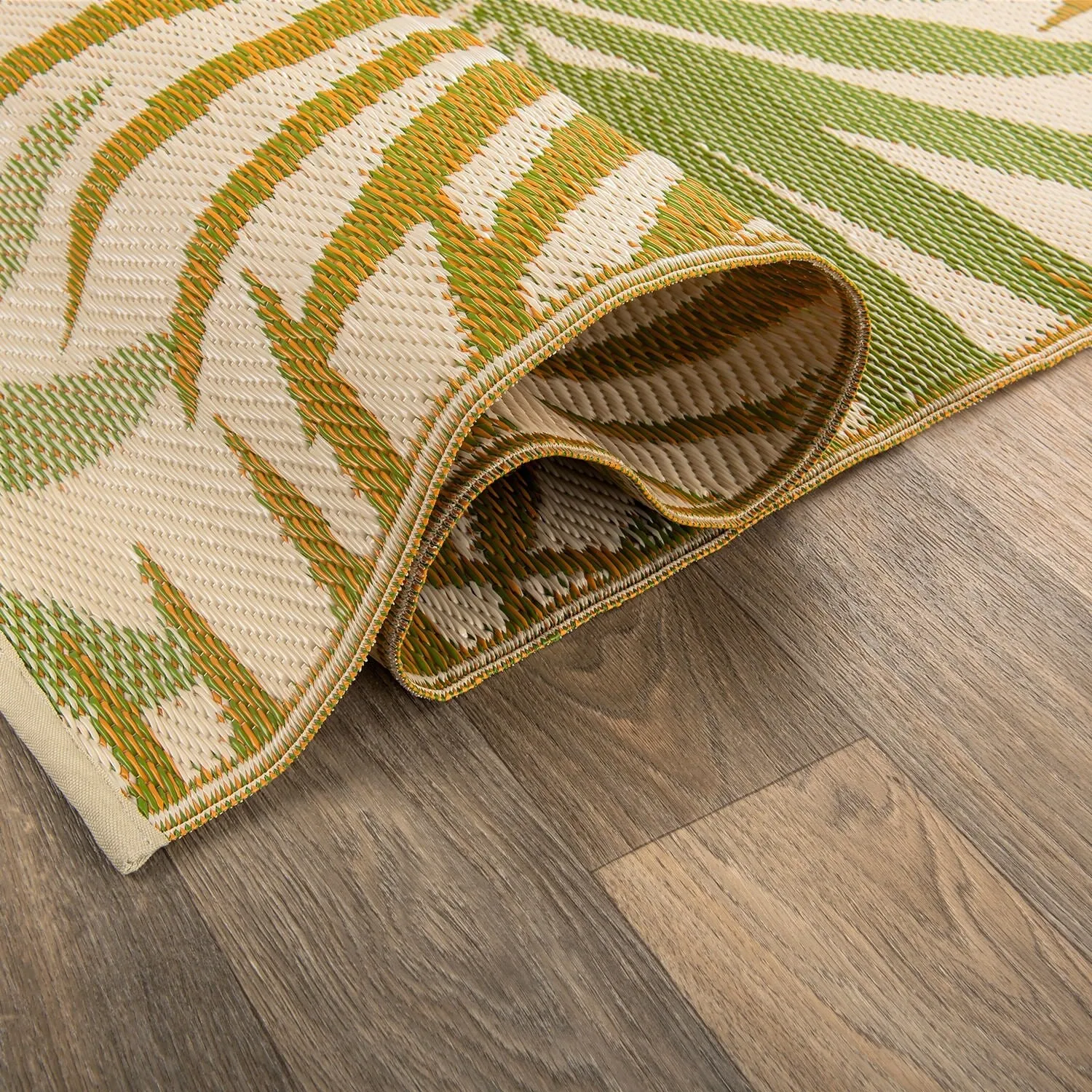 Floral Reversible Plastic Outdoor Rugs