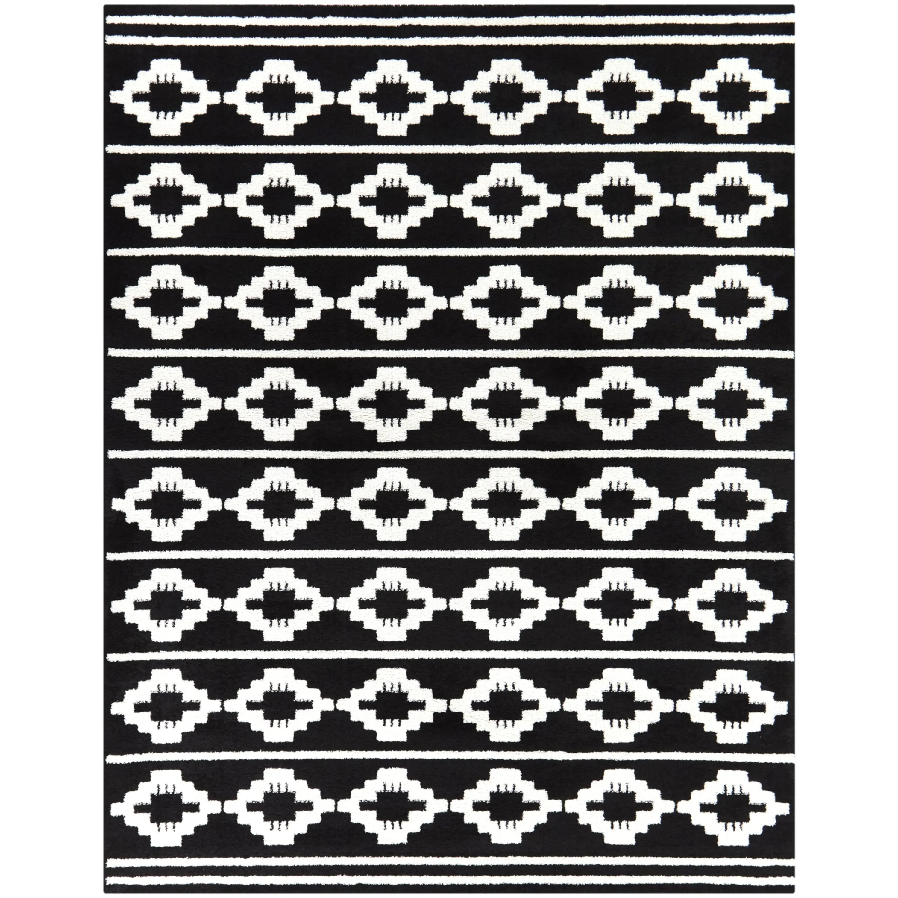 Franz Southwestern Striped Area Rug