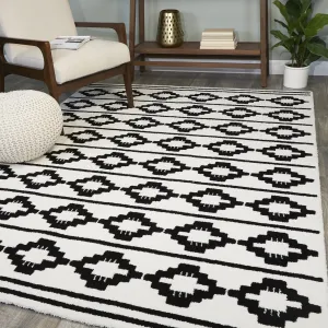 Franz Southwestern Striped Area Rug
