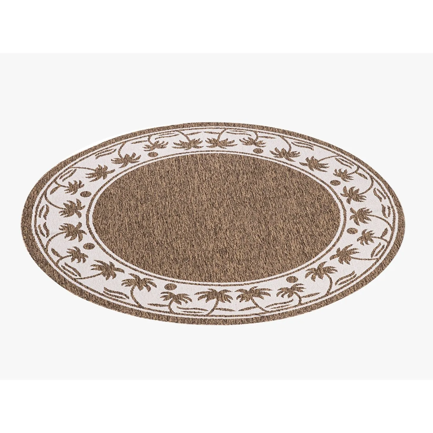 GAD Palms with Tropical Palms Premium Indoor Outdoor Area Rug