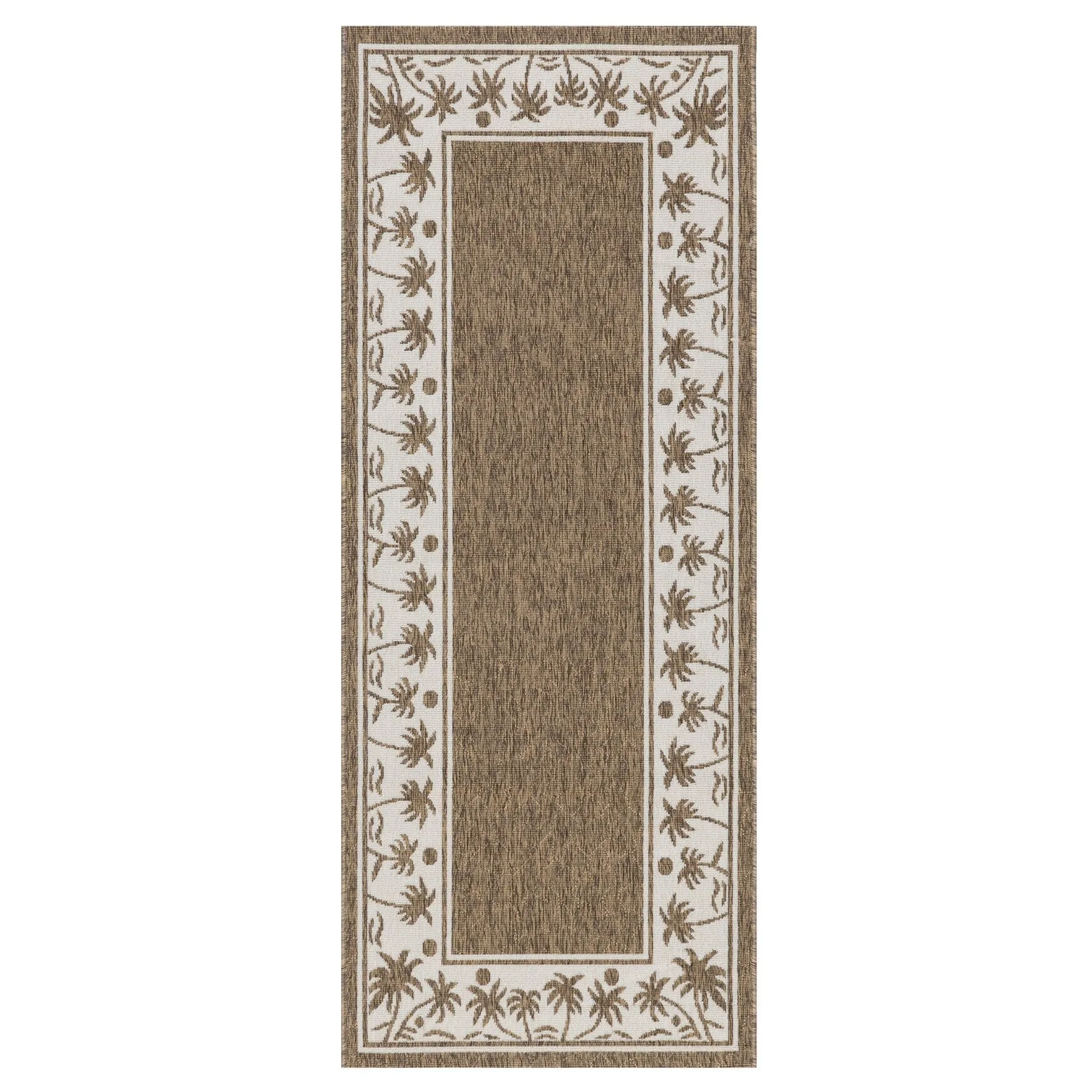 GAD Palms with Tropical Palms Premium Indoor Outdoor Area Rug