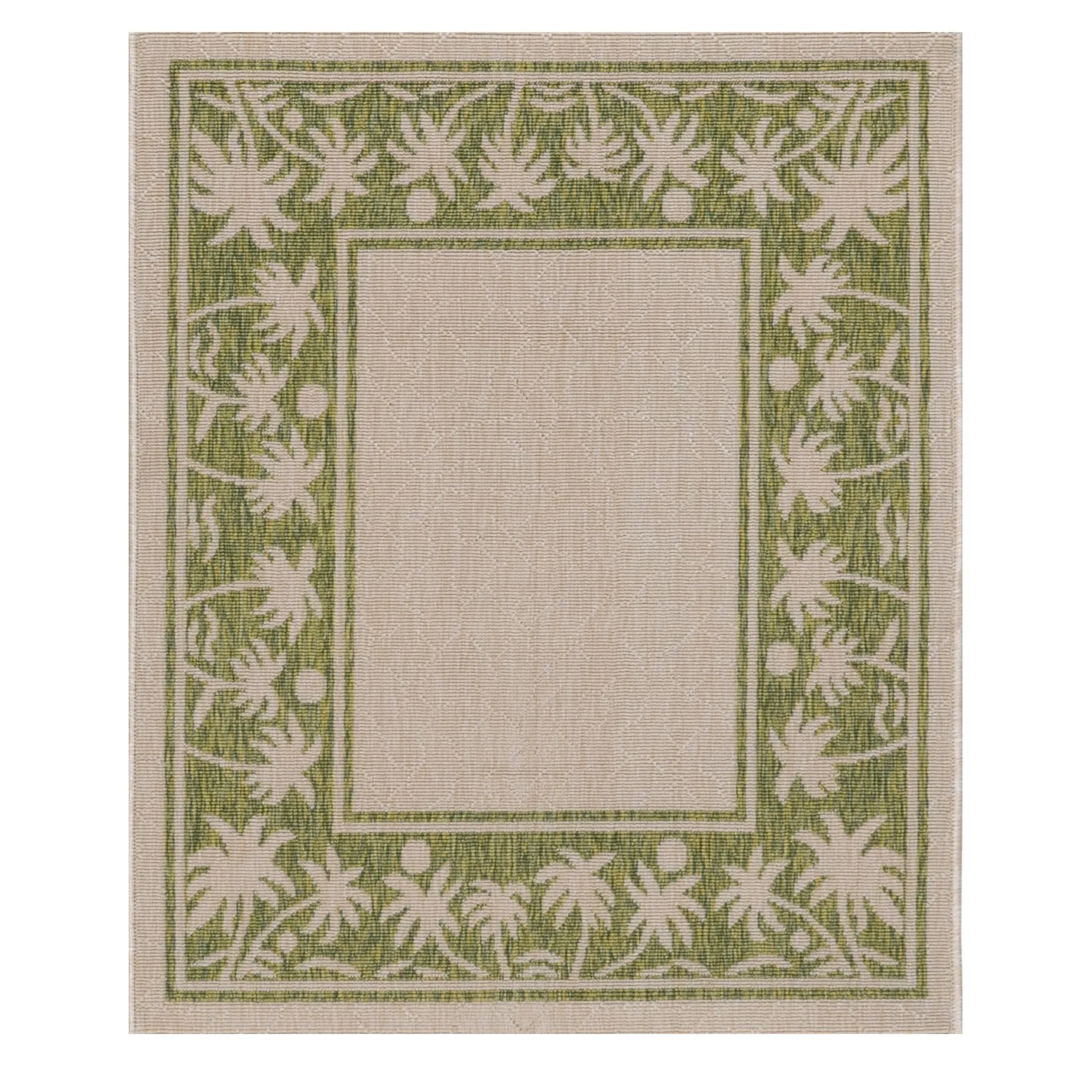 GAD Palms with Tropical Palms Premium Indoor Outdoor Area Rug