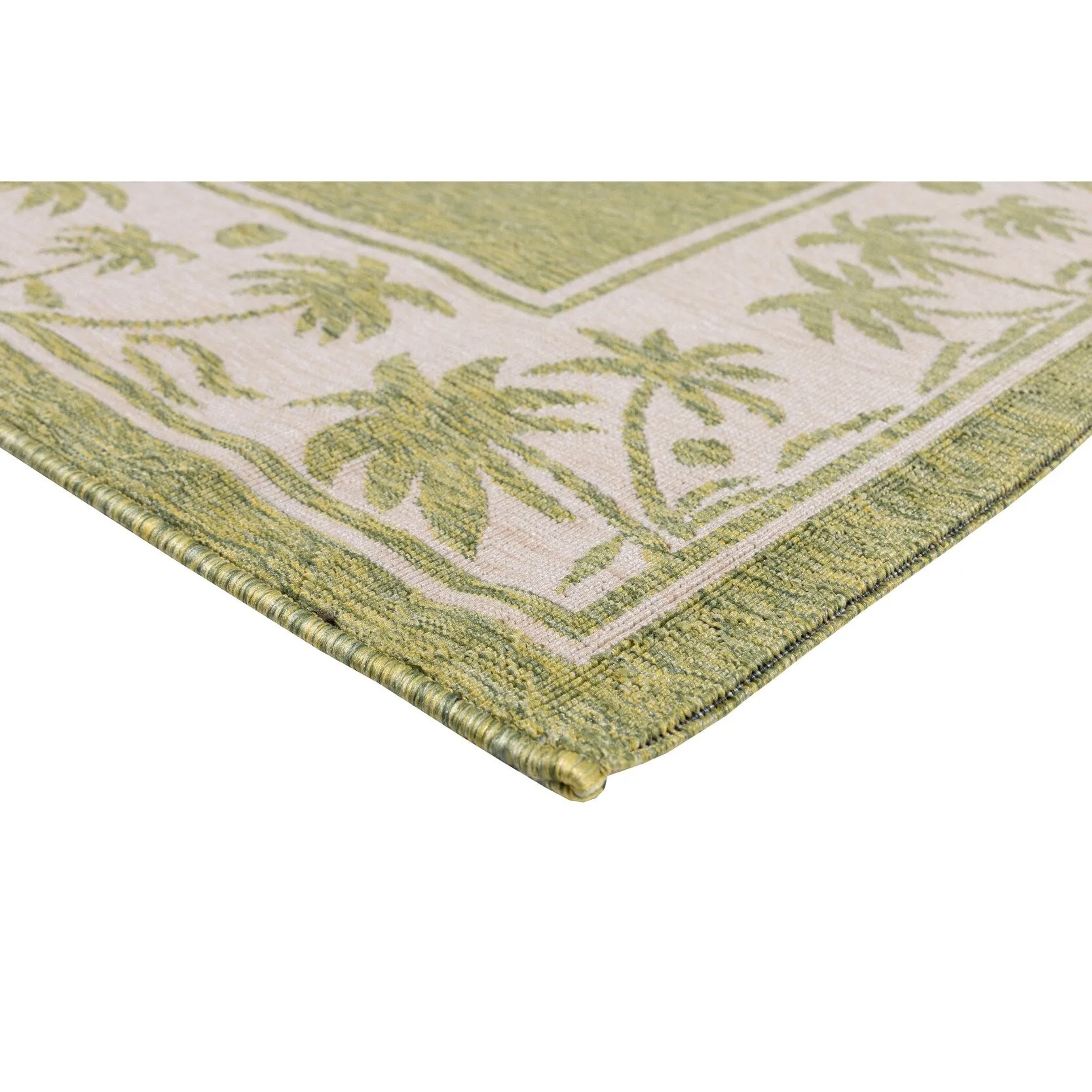GAD Palms with Tropical Palms Premium Indoor Outdoor Area Rug