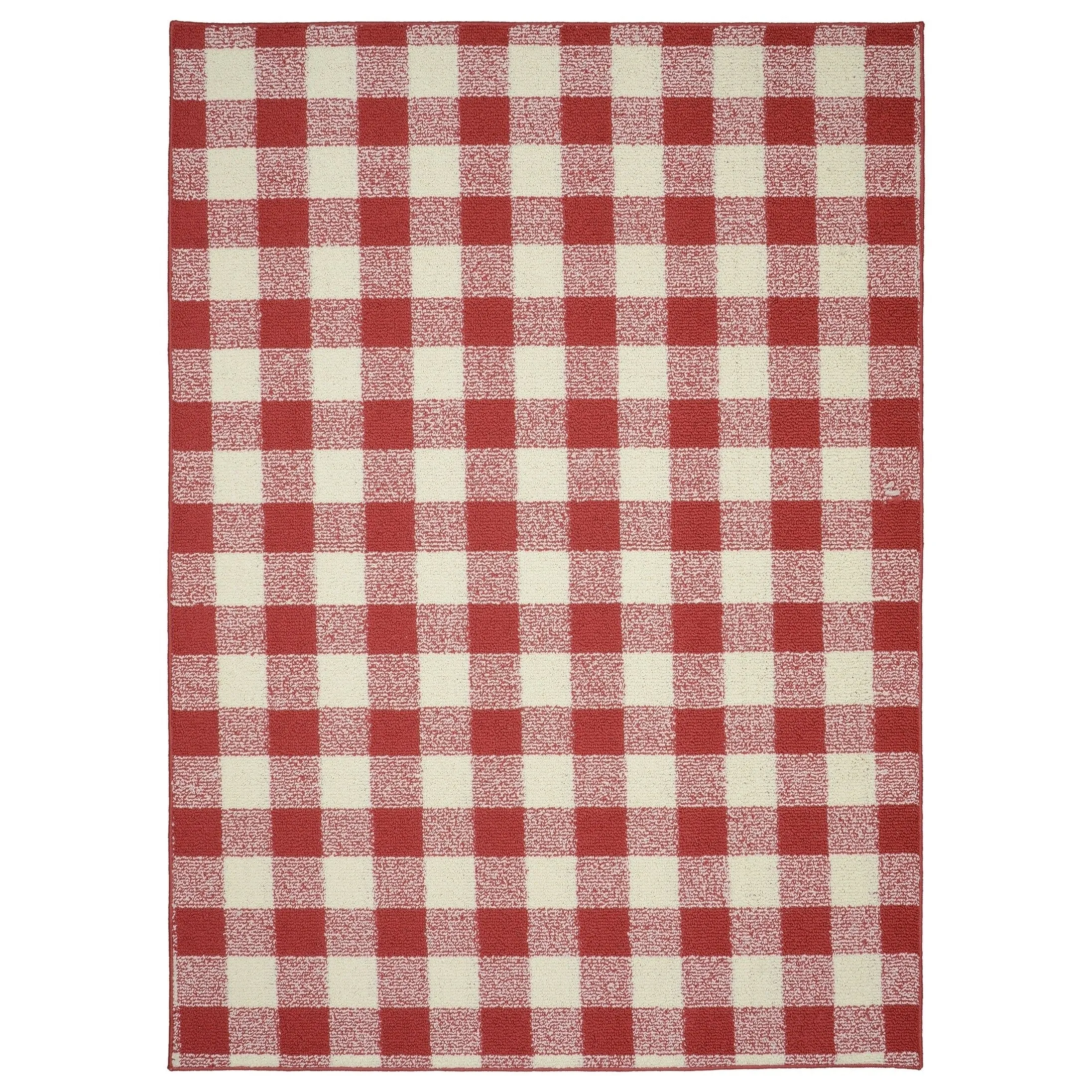 Garland Rug Country Living Polypropylene Indoor Buffalo Plaid Area Rug