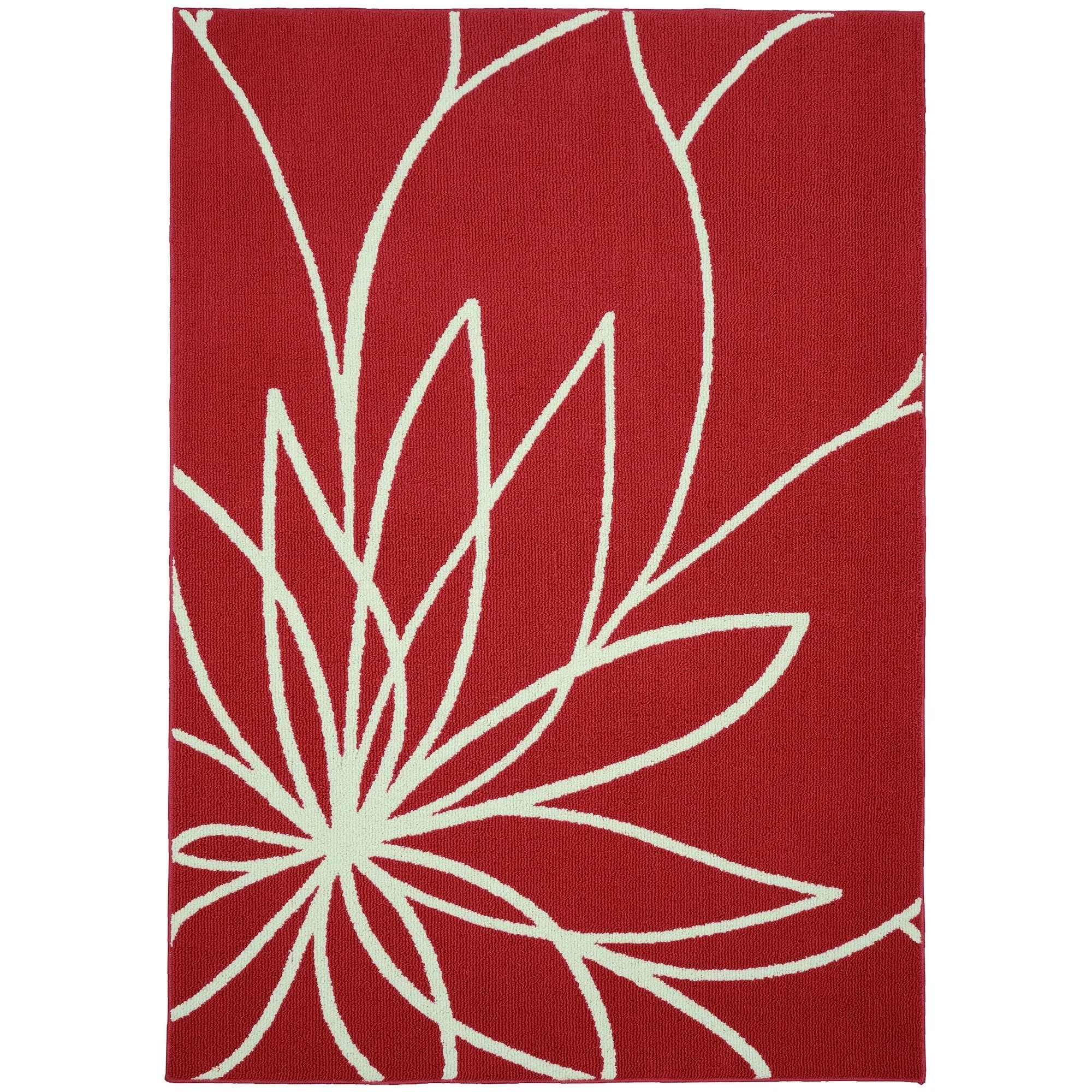 Garland Rug Grand Floral Polypropylene Indoor Area or Accent Rug