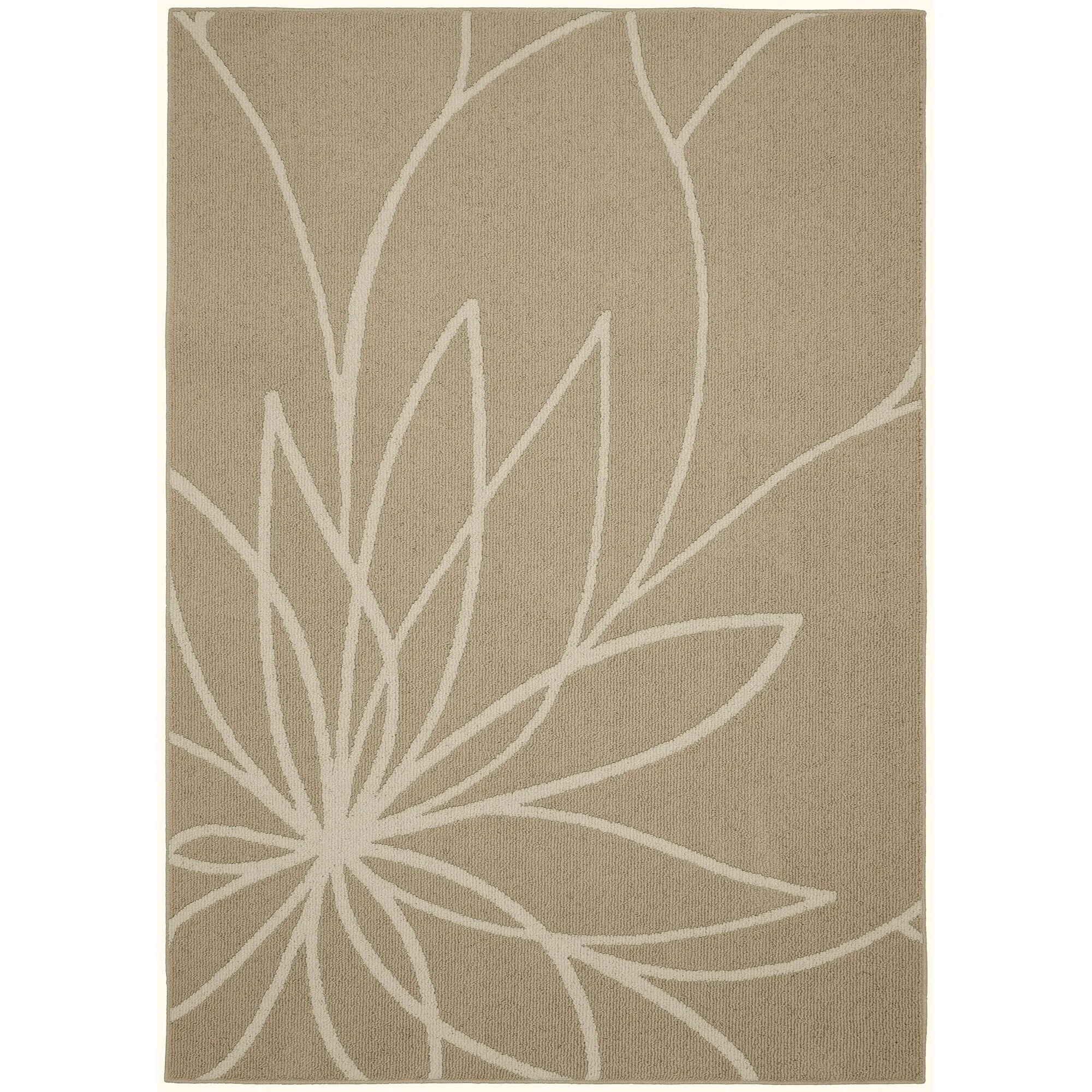 Garland Rug Grand Floral Polypropylene Indoor Area or Accent Rug