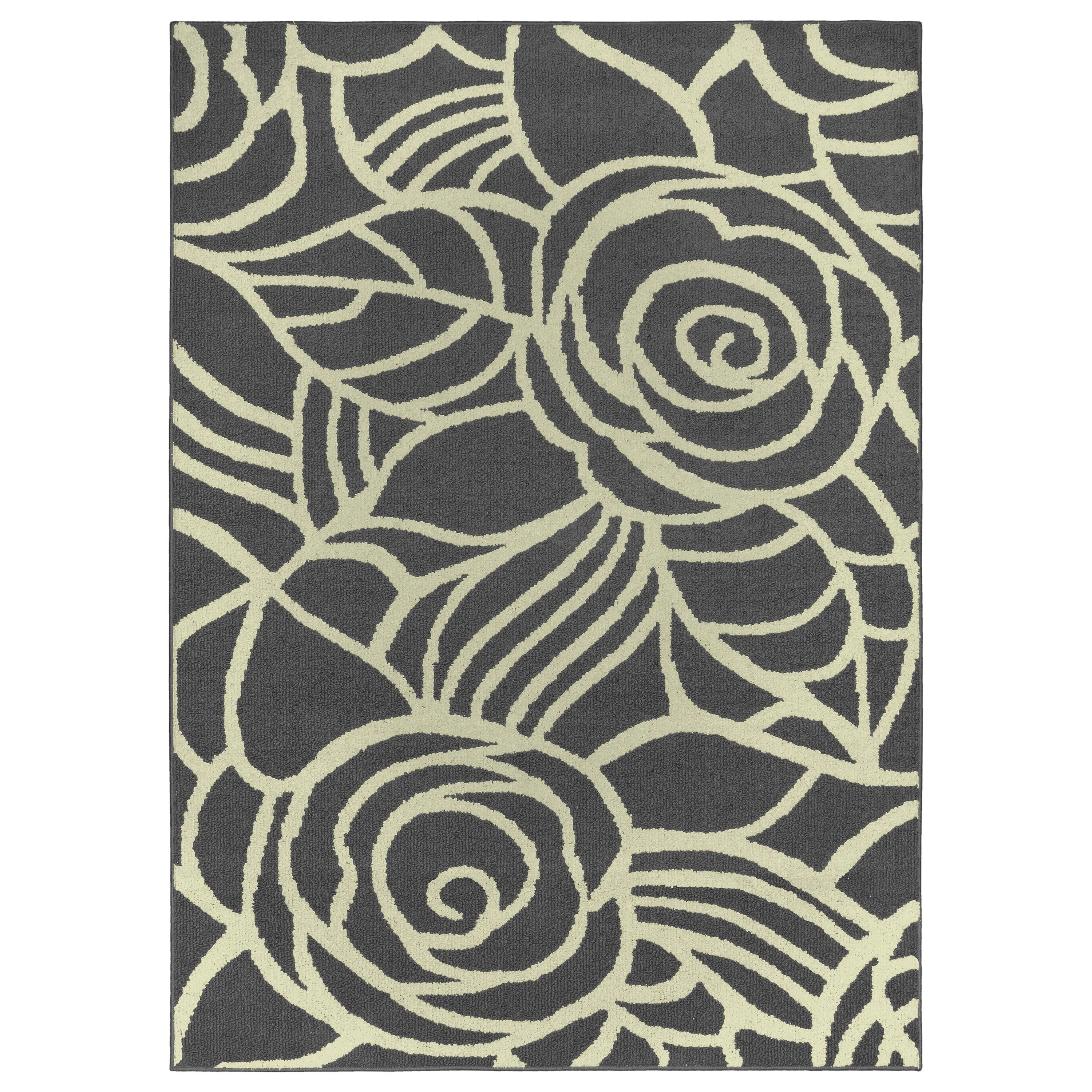 Garland Rug Grand Floral Polypropylene Indoor Area or Accent Rug