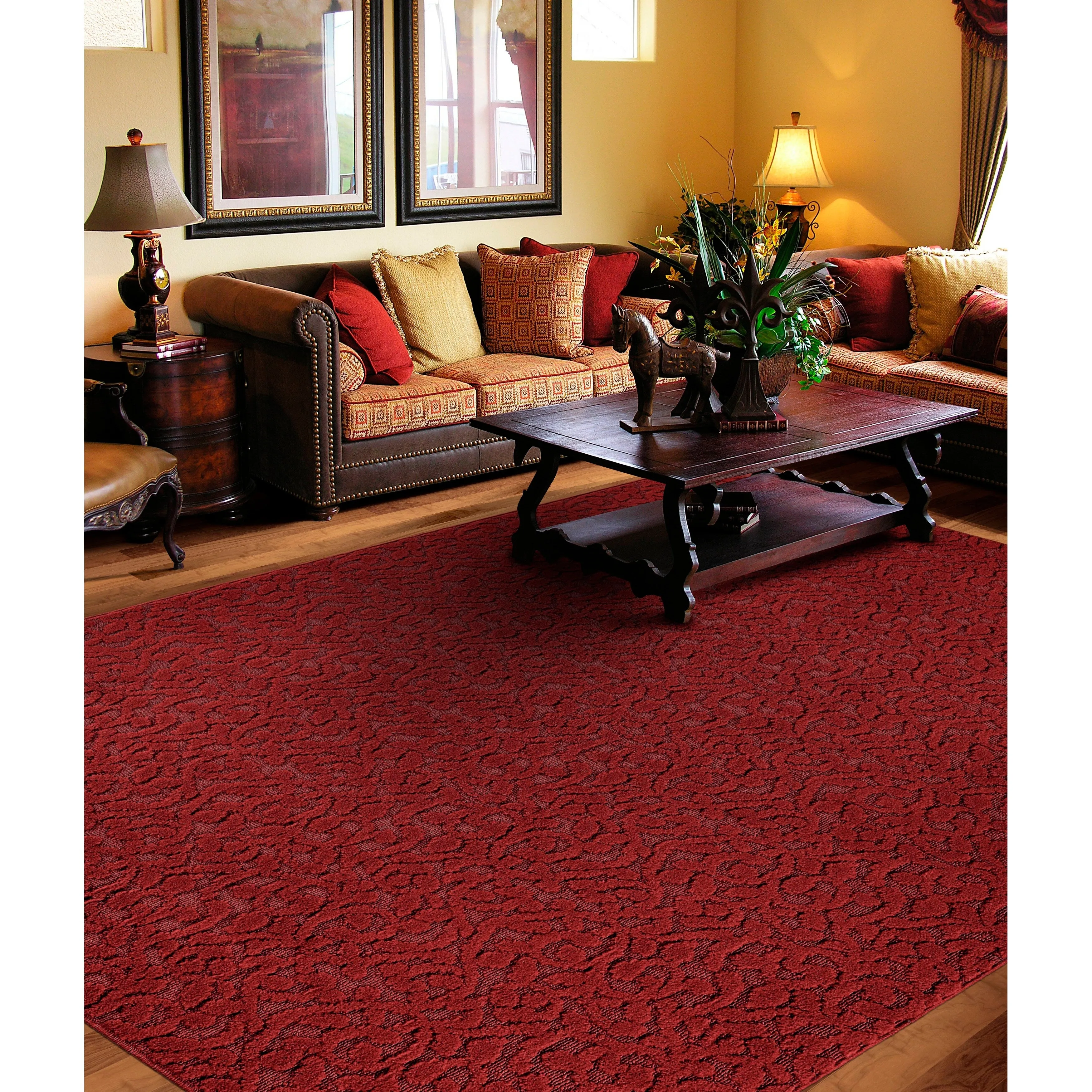 Garland Rug Ivy Floral Indoor Area Rug