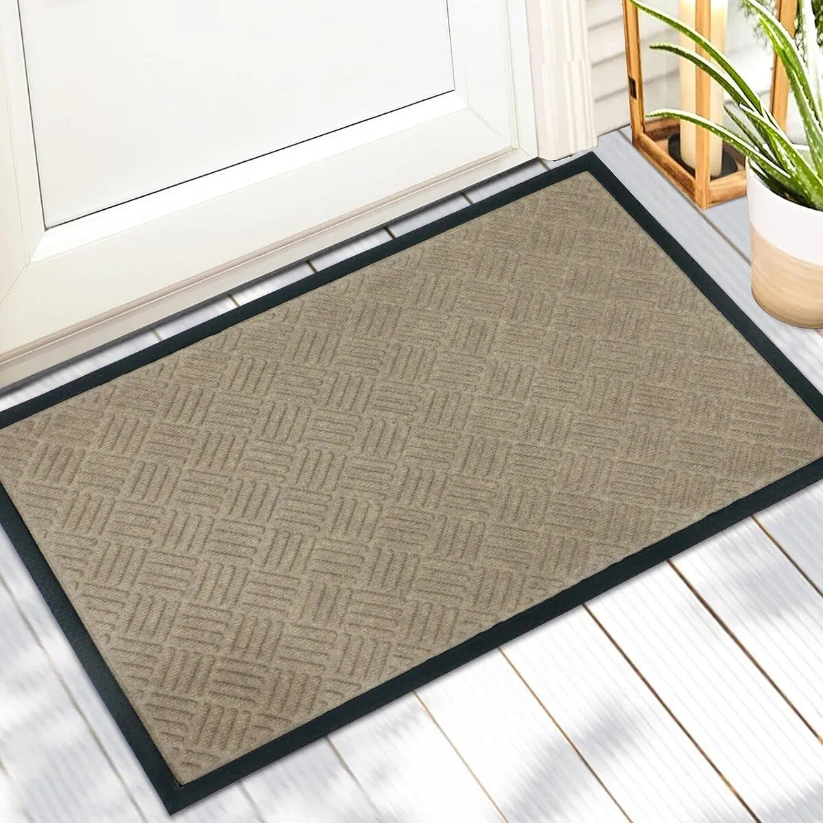 George Towne Living-24x36 Decorative OVERSIZED Indoor/Outdoor Mat - 24x36