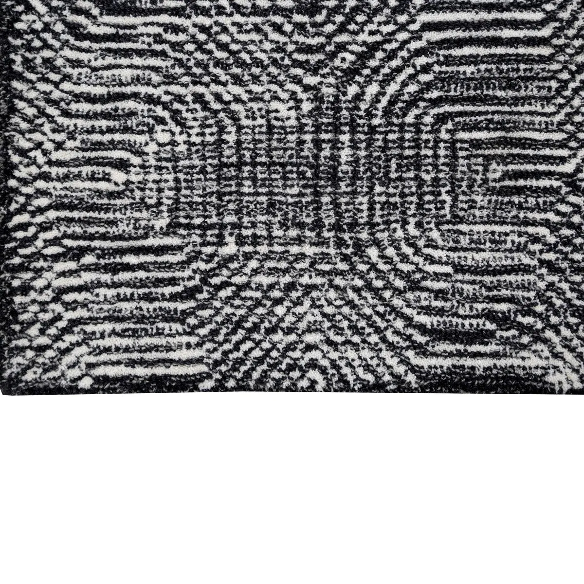 George Towne Living Melissa Luxury Handmade Abstract Wool Area Rug