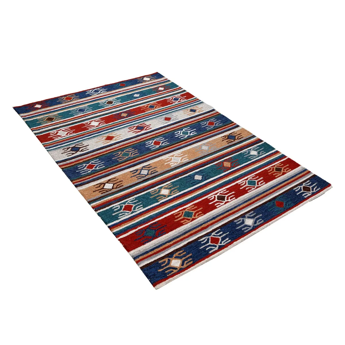 George Towne Living Southwest Tuscan Luxury Handmade Southwest Lodge Wool Area Rug