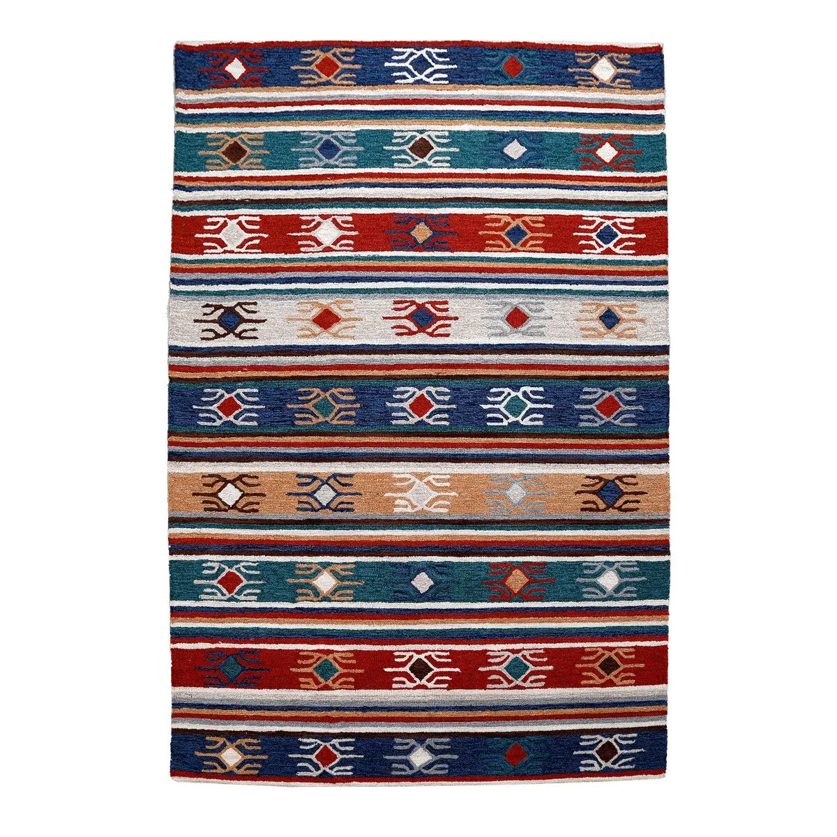 George Towne Living Southwest Tuscan Luxury Handmade Southwest Lodge Wool Area Rug