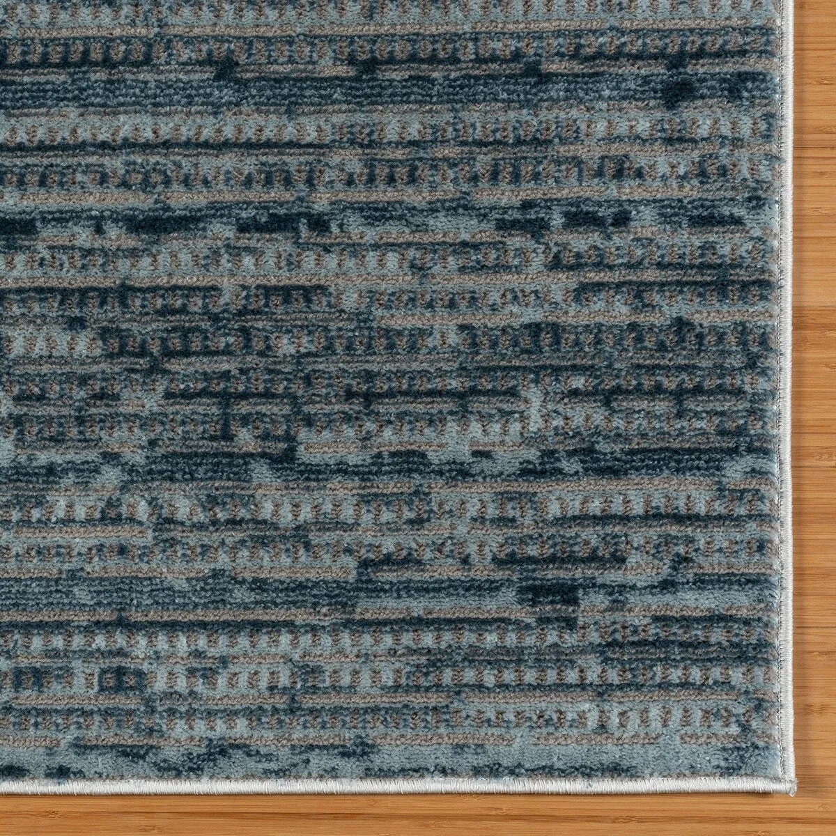 Gertmenian Missha Polyester Modern Tonal Ombre Solid High-Low Indoor Area Rug