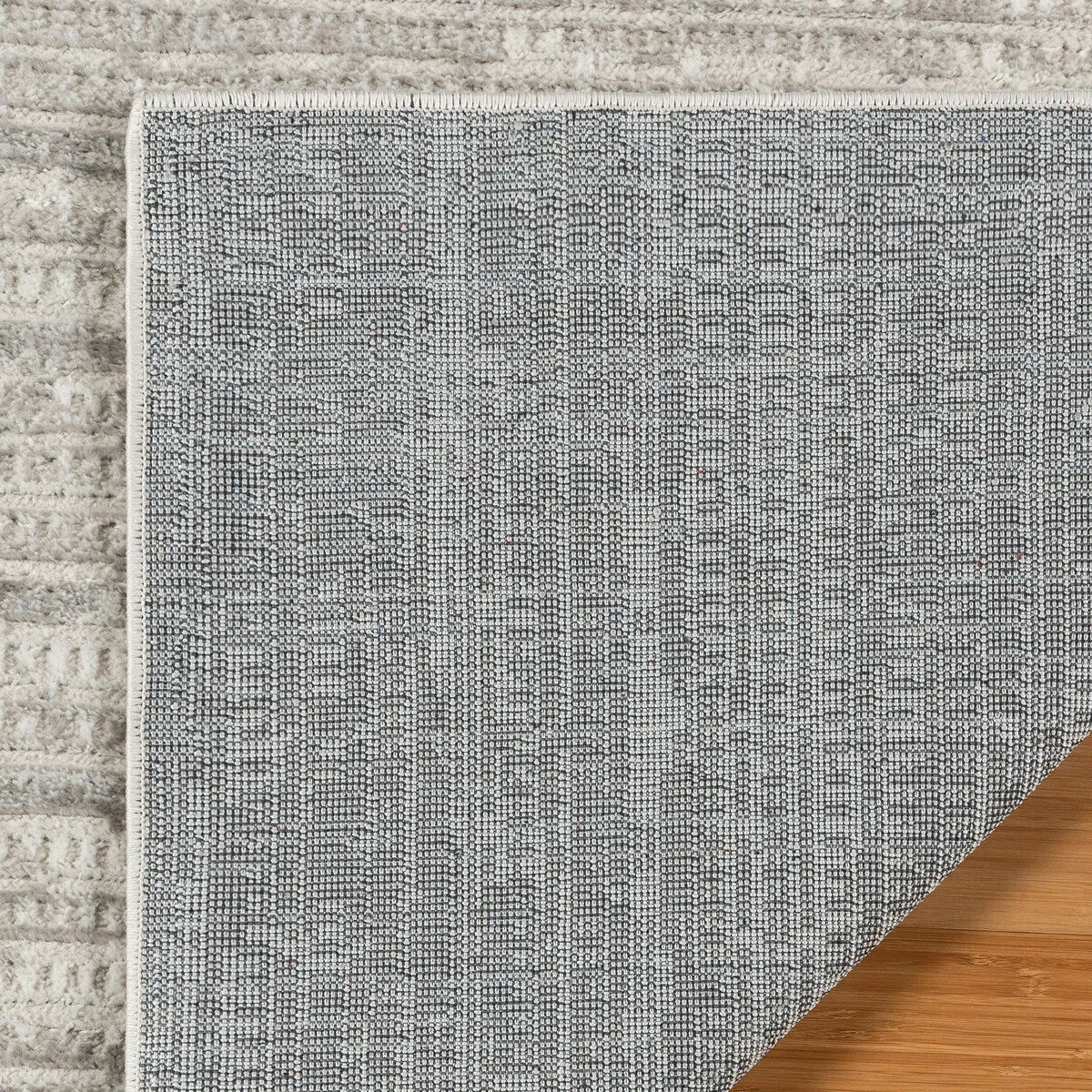 Gertmenian Missha Polyester Modern Tonal Ombre Solid High-Low Indoor Area Rug