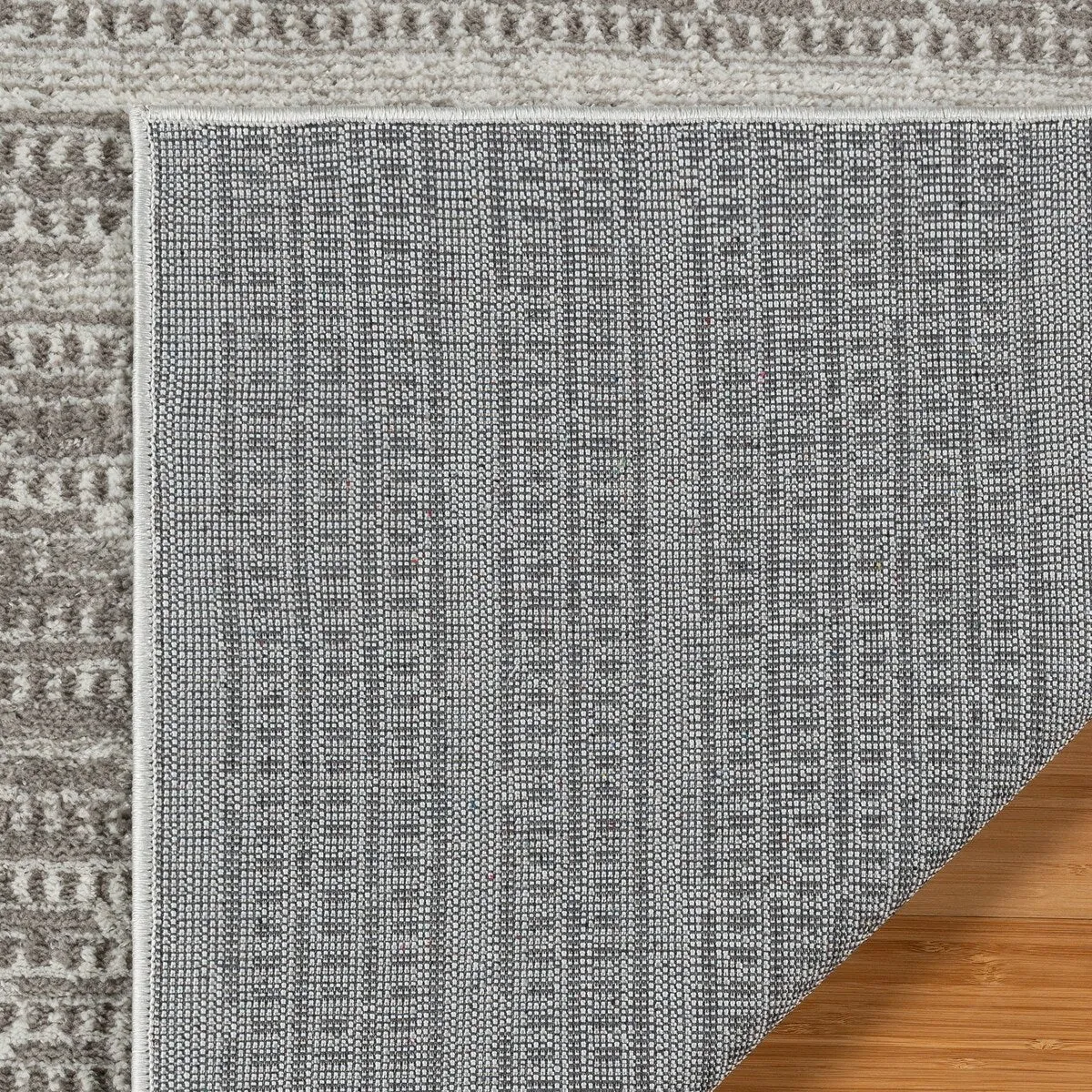 Gertmenian Missha Polyester Modern Tonal Ombre Solid High-Low Indoor Area Rug