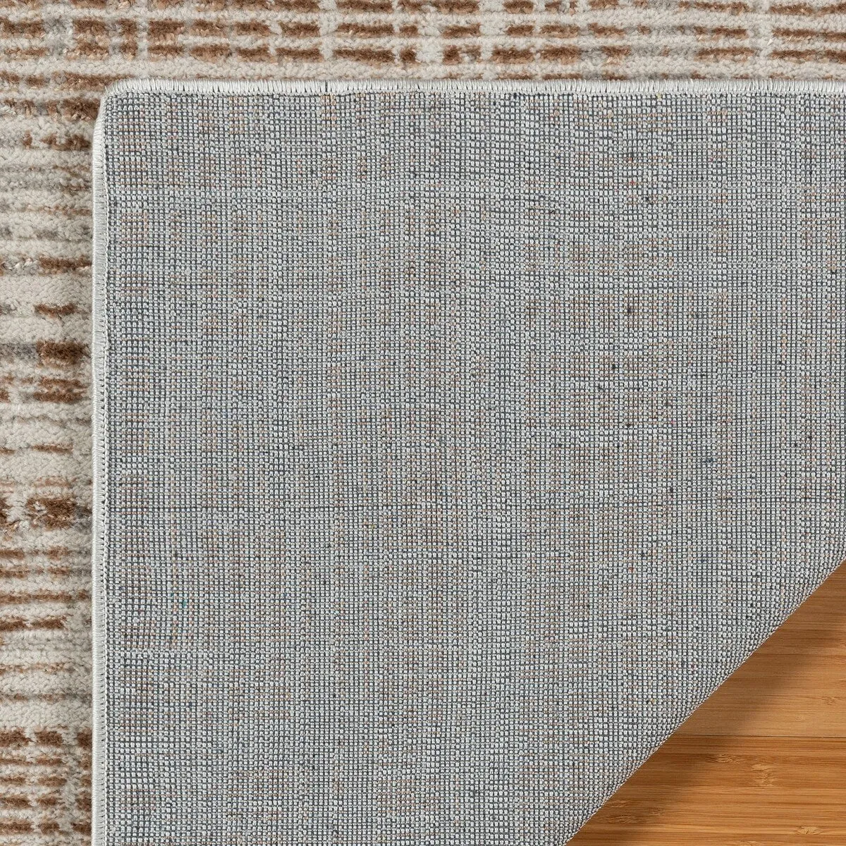 Gertmenian Missha Polyester Modern Tonal Ombre Solid High-Low Indoor Area Rug