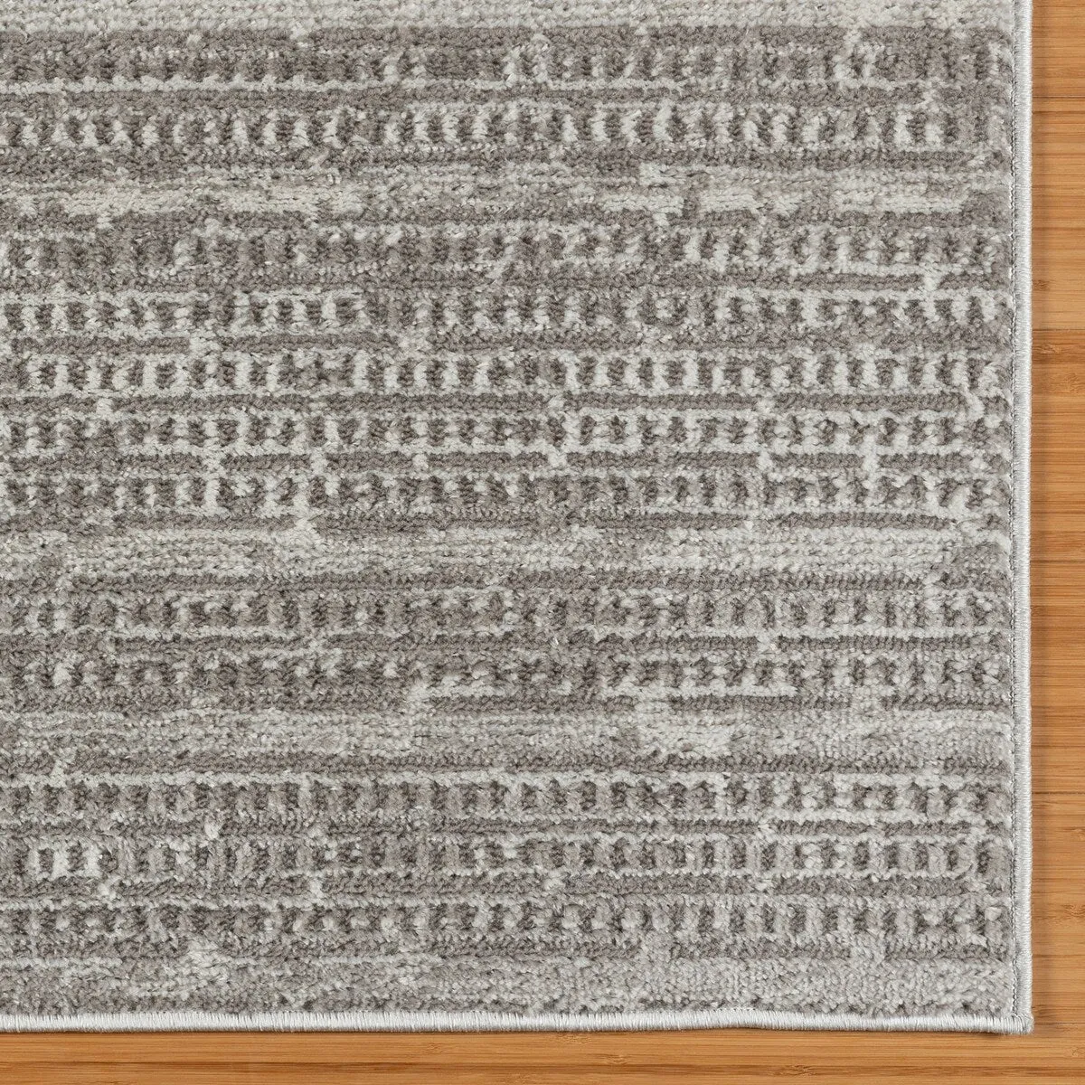 Gertmenian Missha Polyester Modern Tonal Ombre Solid High-Low Indoor Area Rug