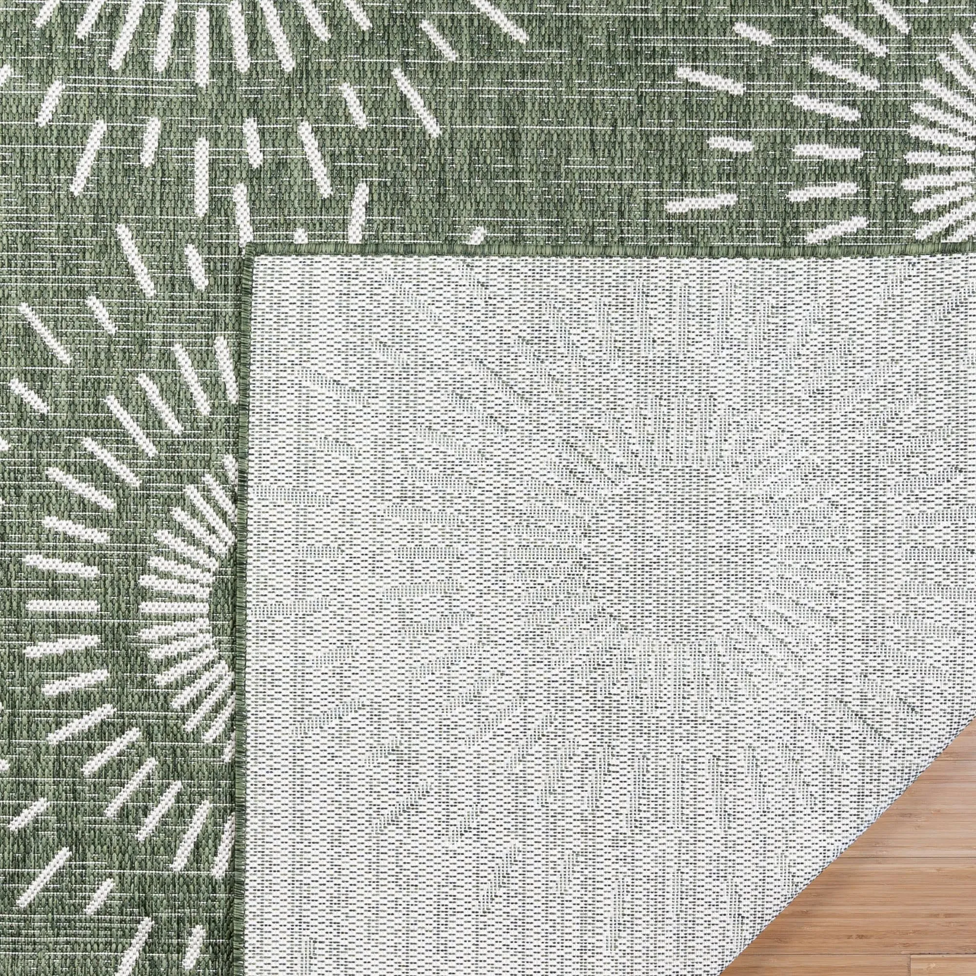 Gertmenian Tropea Tiaret Indoor Outdoor Flatweave Rug. Boho Sunburst Design