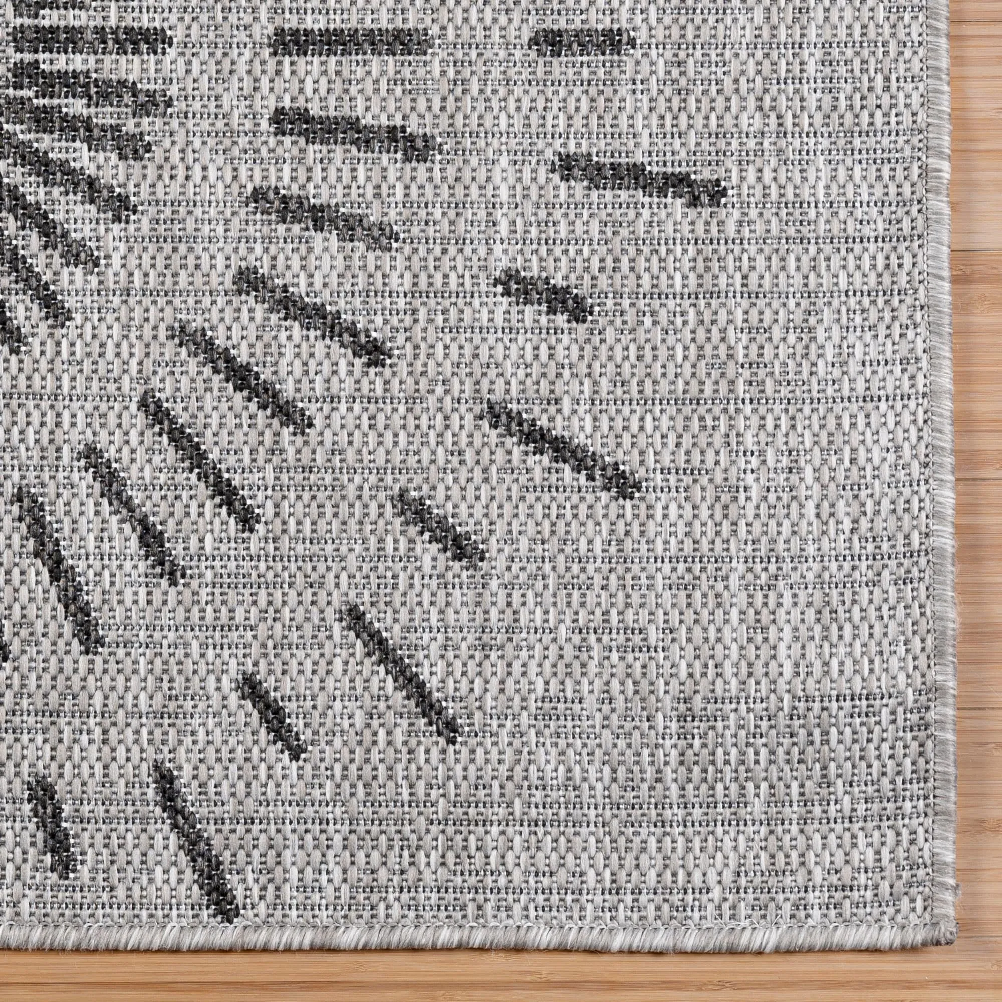 Gertmenian Tropea Tiaret Indoor Outdoor Flatweave Rug. Boho Sunburst Design