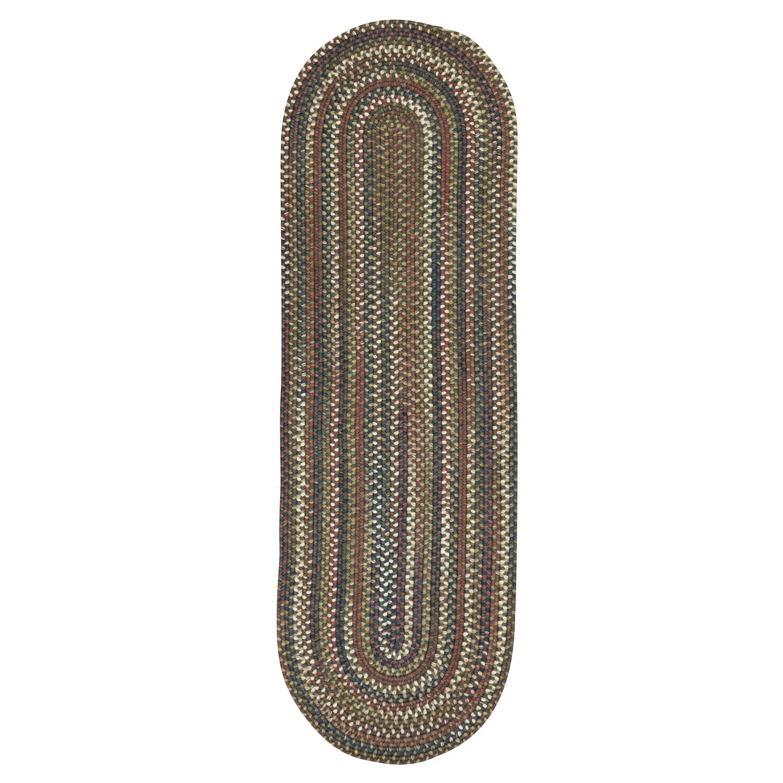 Greenwood Runner Transitional Braided Area Rug