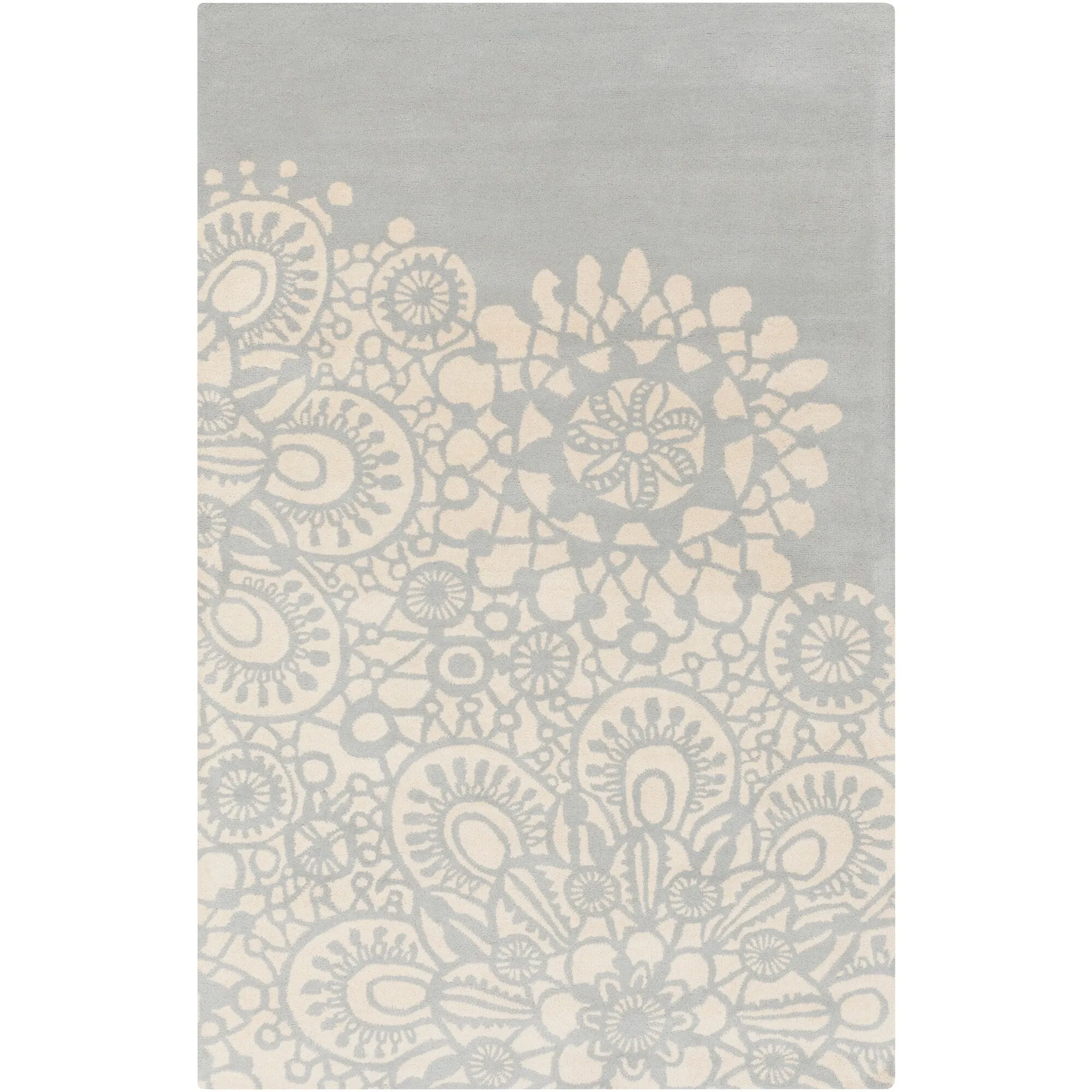 Hand-tufted Briley Floral Indoor Area Rug