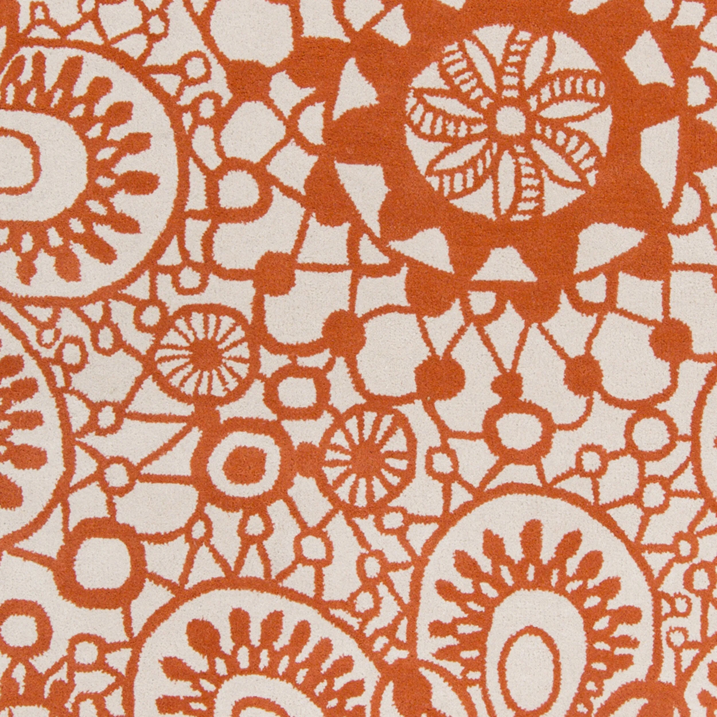 Hand-tufted Briley Floral Indoor Area Rug