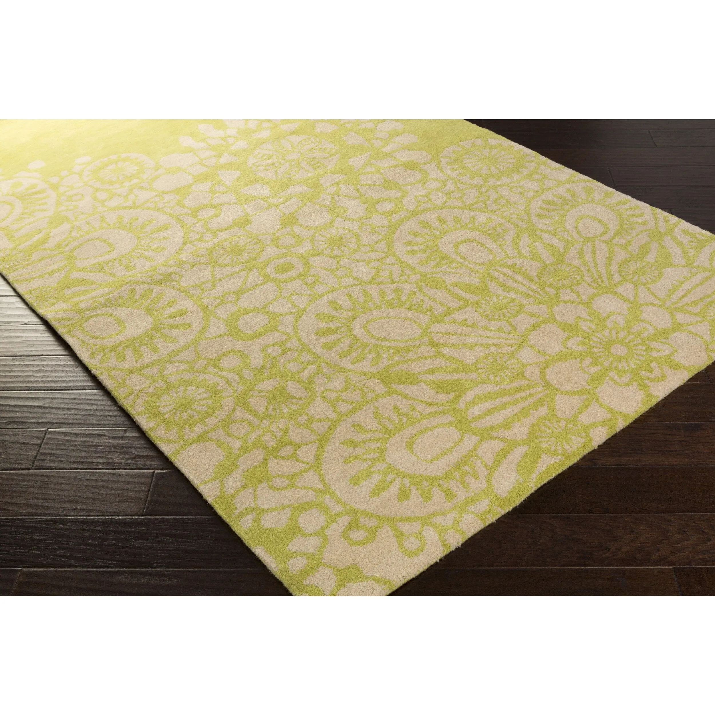 Hand-tufted Briley Floral Indoor Area Rug