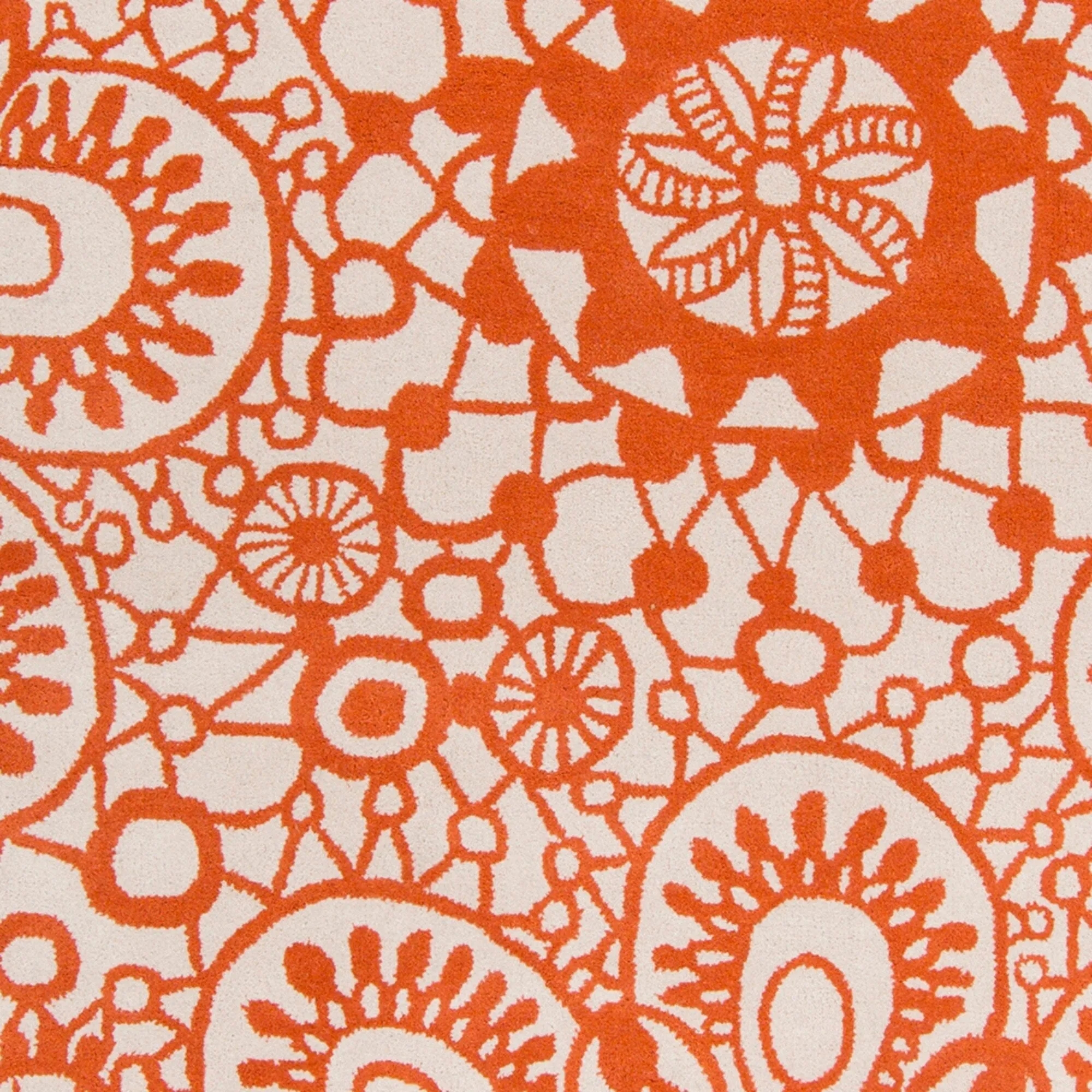 Hand-tufted Briley Floral Indoor Area Rug