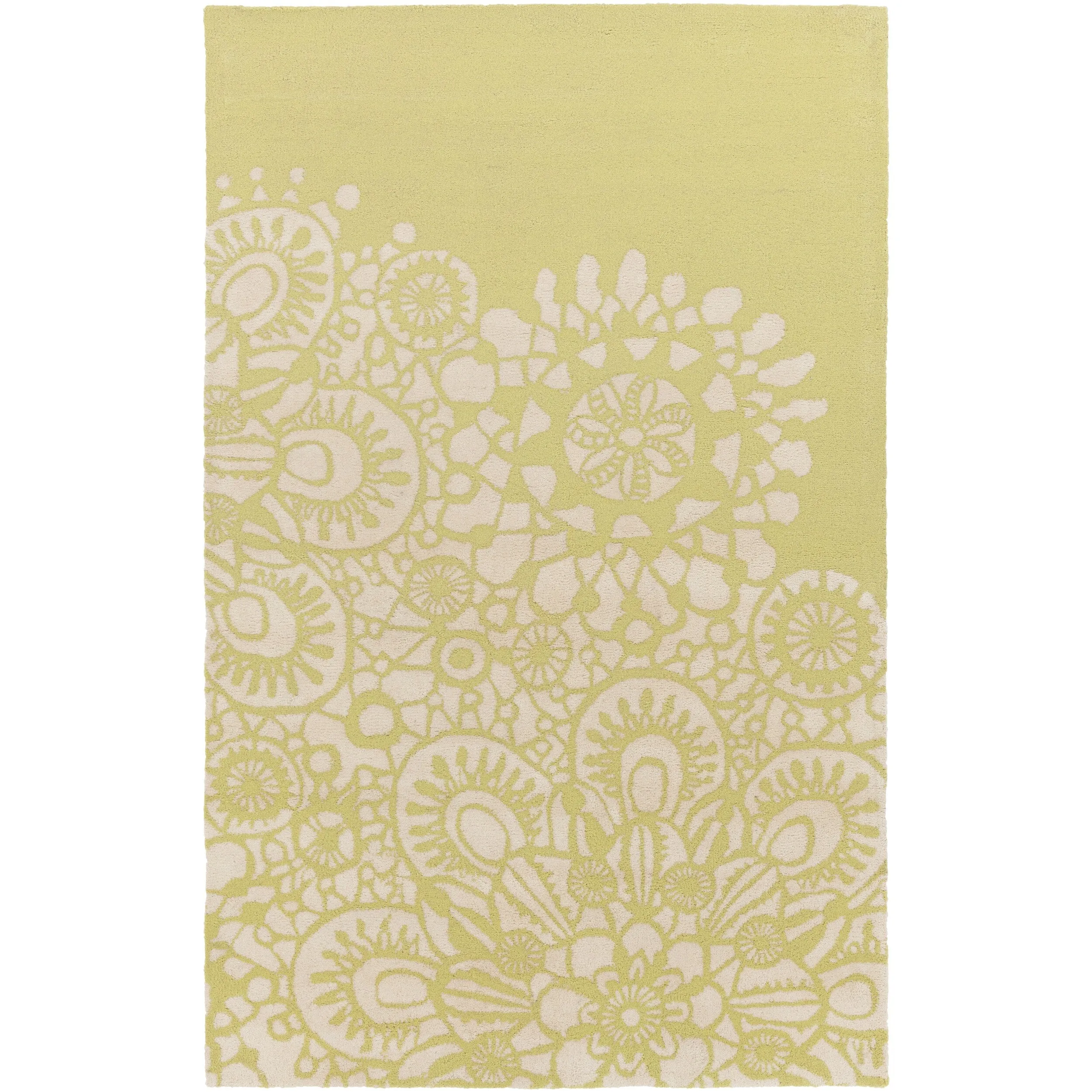 Hand-tufted Briley Floral Indoor Area Rug
