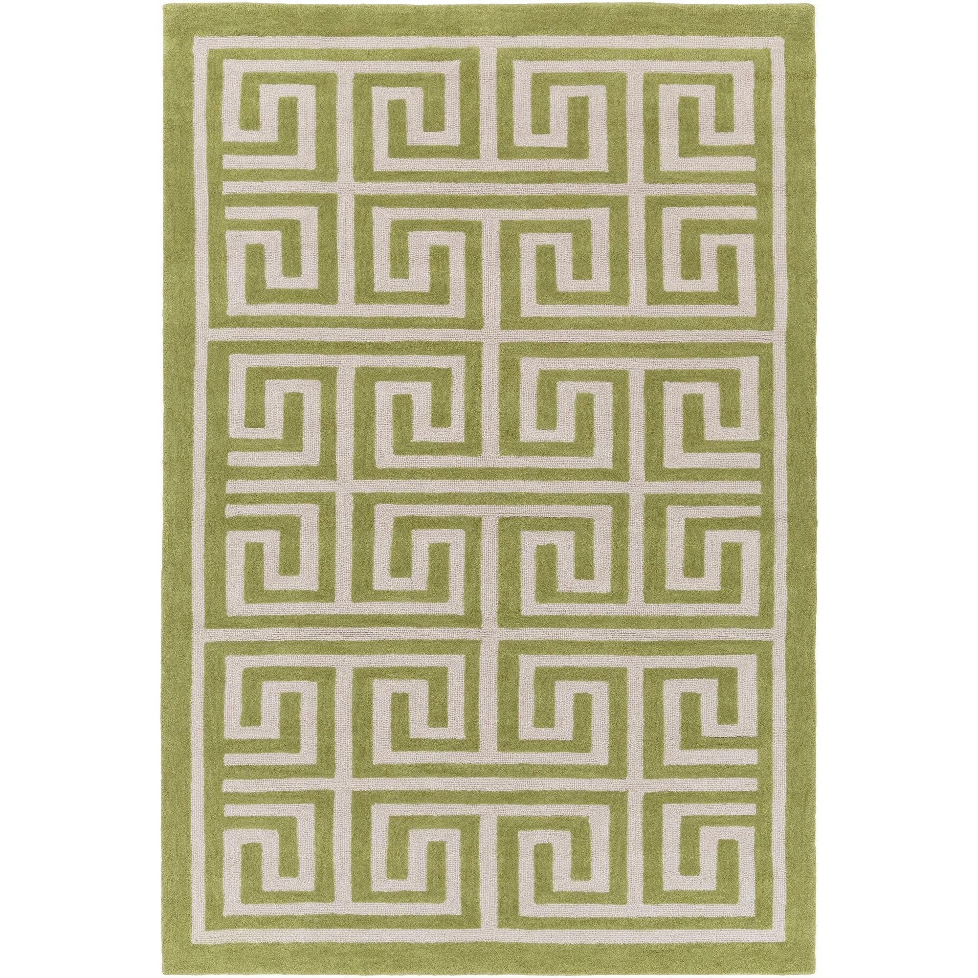 Hand-Tufted Essex Crosshatched Area Rug