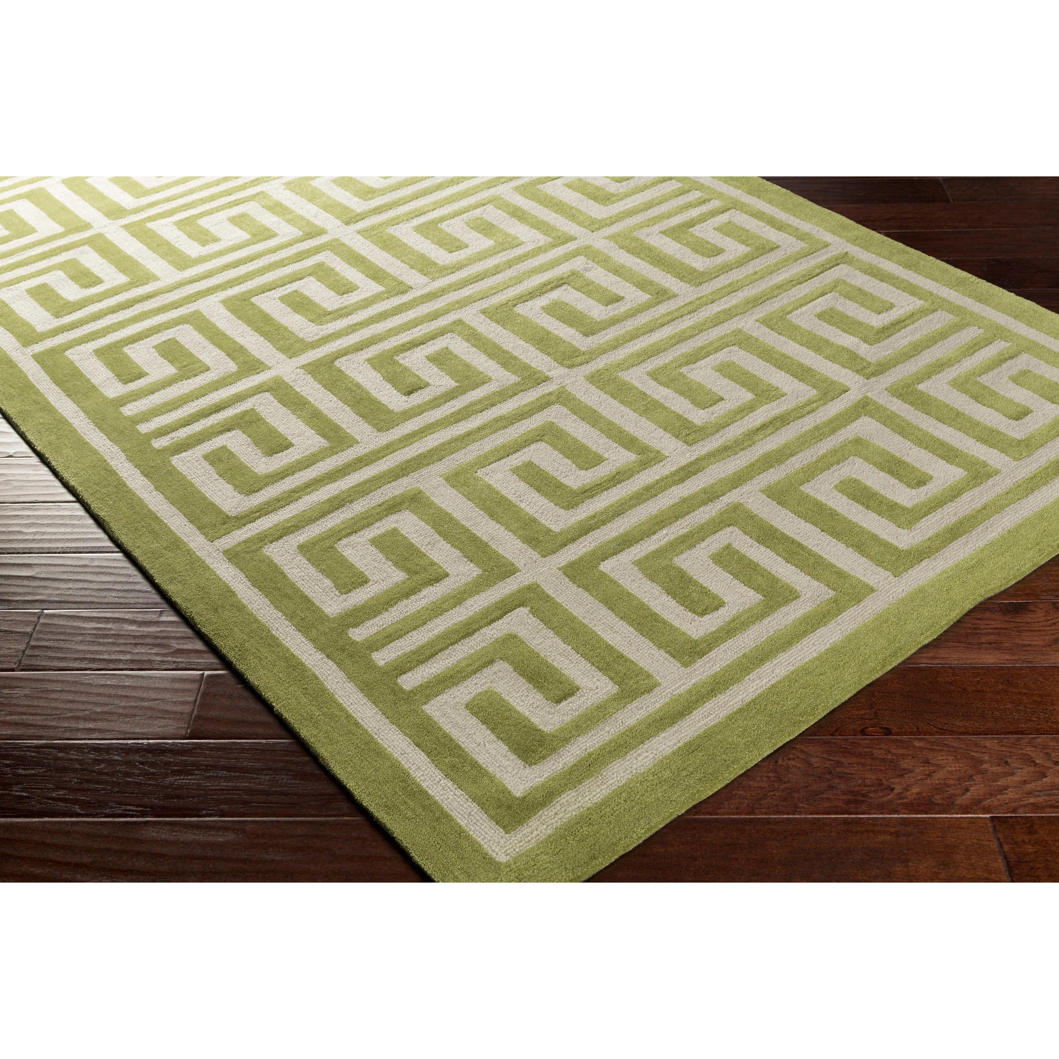Hand-Tufted Essex Crosshatched Area Rug