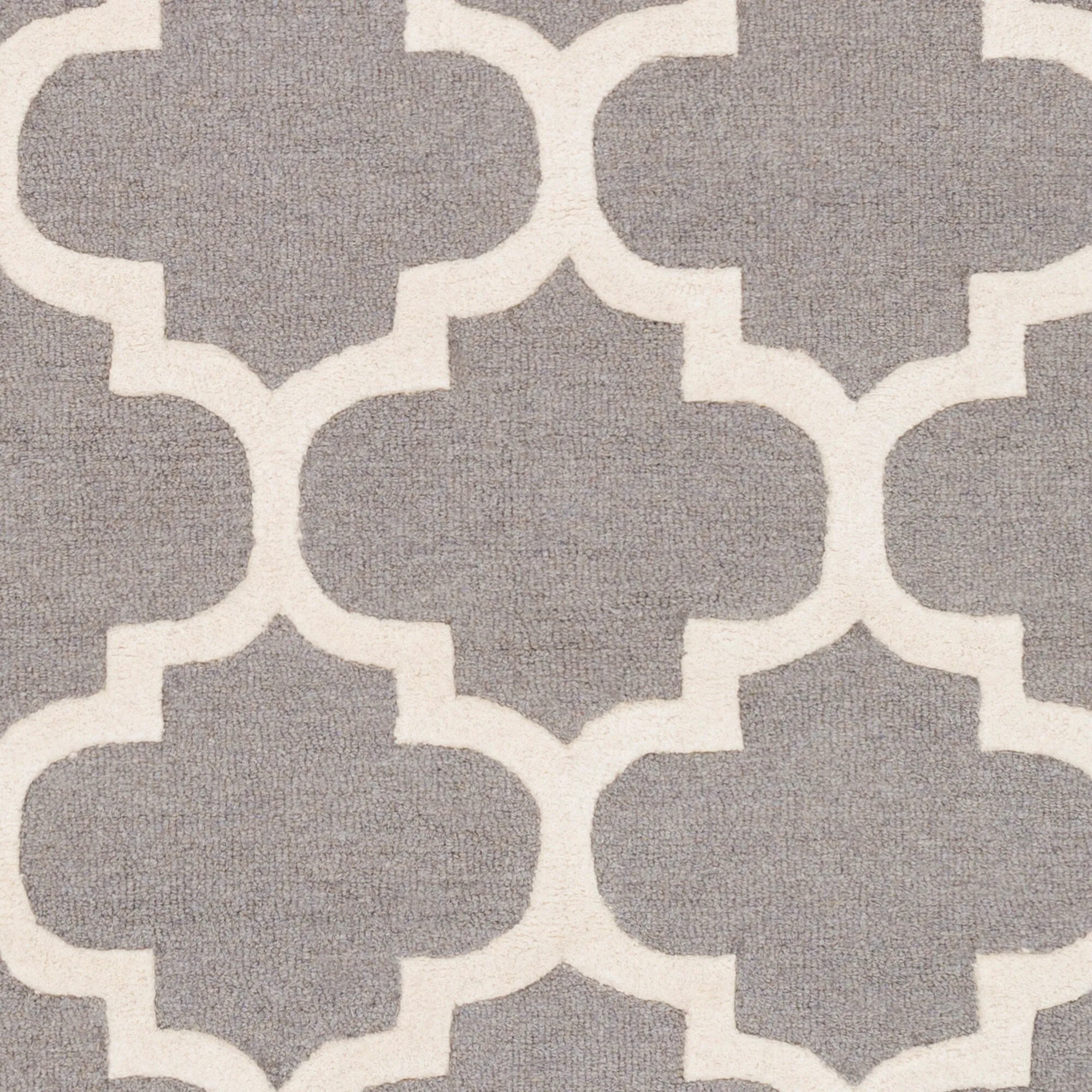 Hand-Tufted Fram Moroccan Trellis Wool Rug