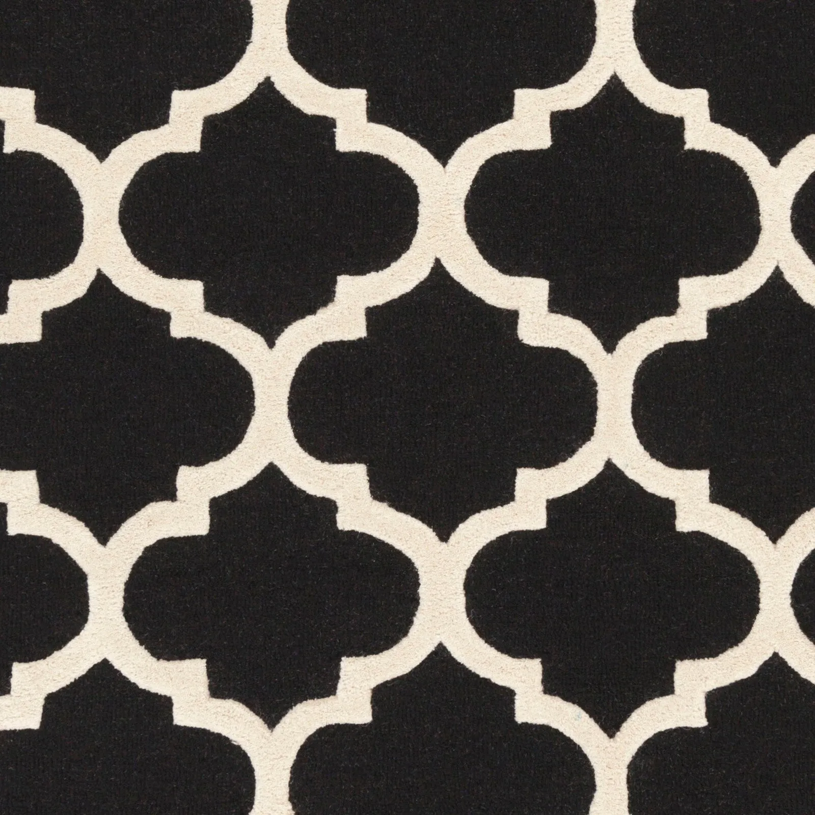 Hand-Tufted Fram Moroccan Trellis Wool Rug