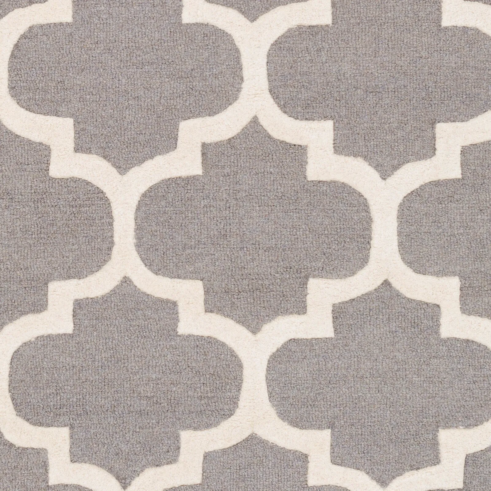 Hand-Tufted Fram Moroccan Trellis Wool Rug