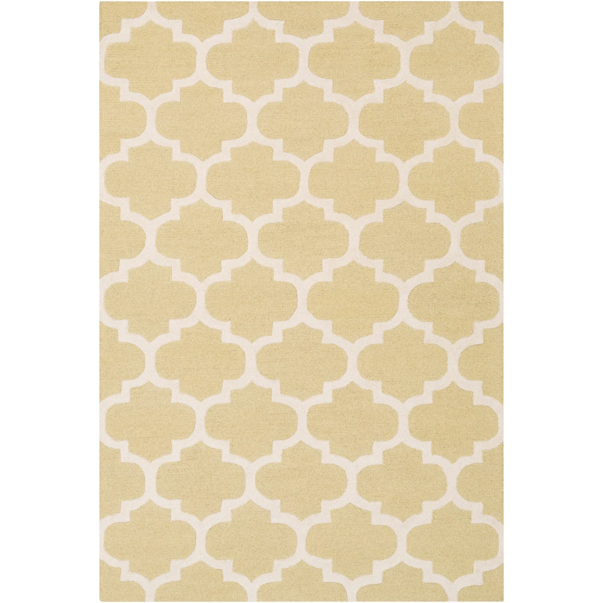 Hand-Tufted Fram Moroccan Trellis Wool Rug