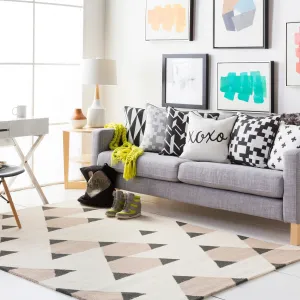 Hand-Tufted Pine Wool Rug (8' x 11')