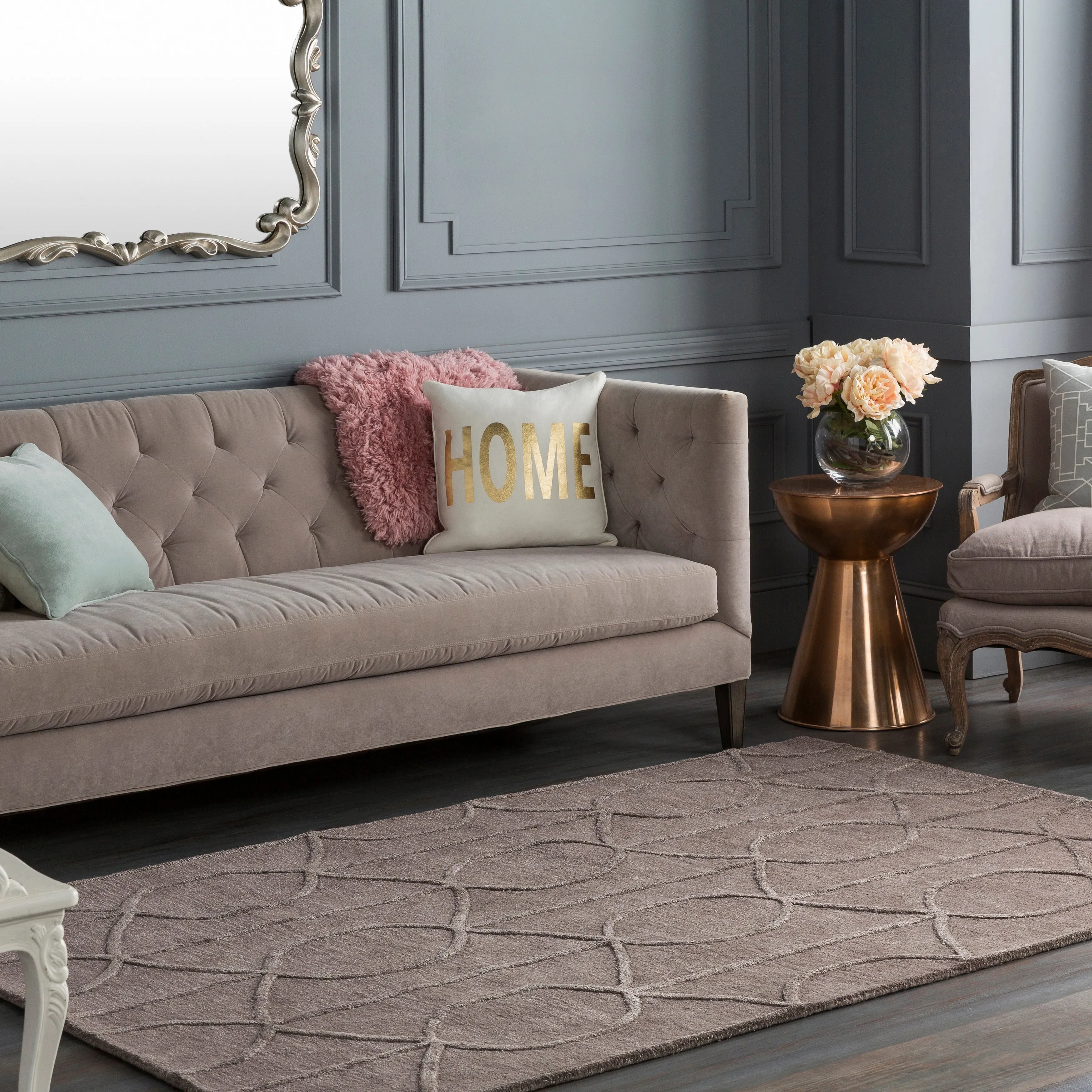 Hand-tufted Taunton Wool Rug